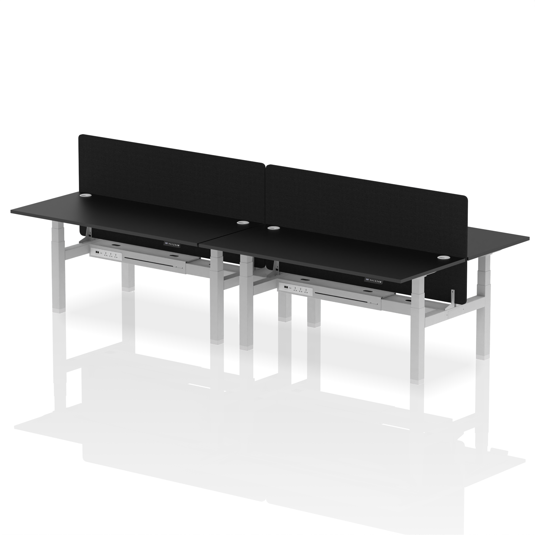 Black / Silver Frame