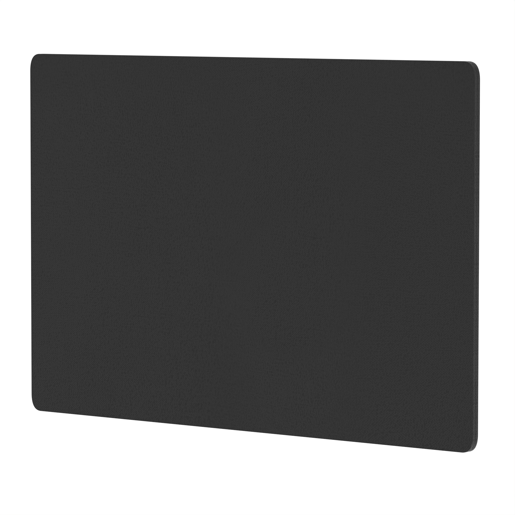 Air Screen for Back-to-Back Desk - 800mm High — Black