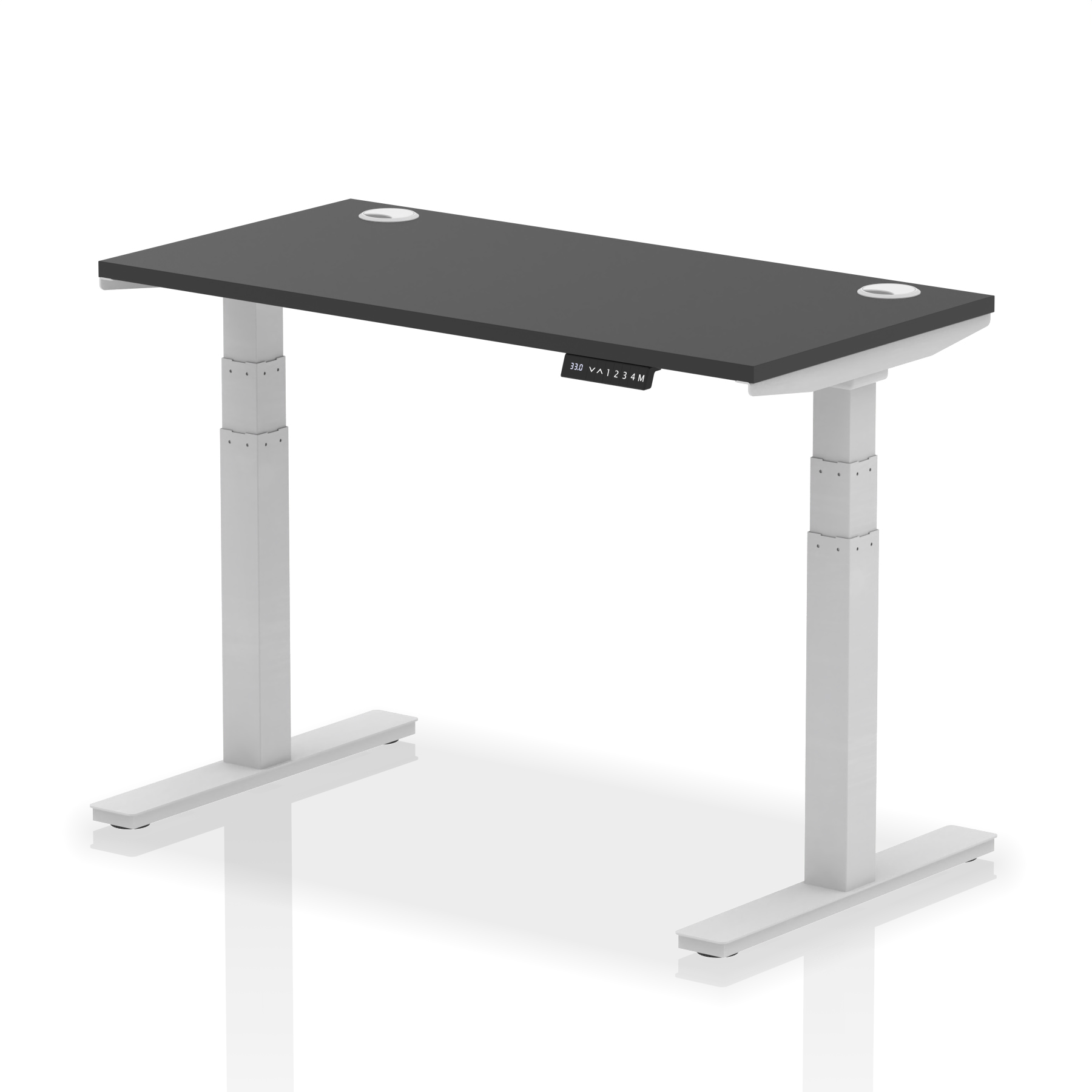 Black / Silver Frame