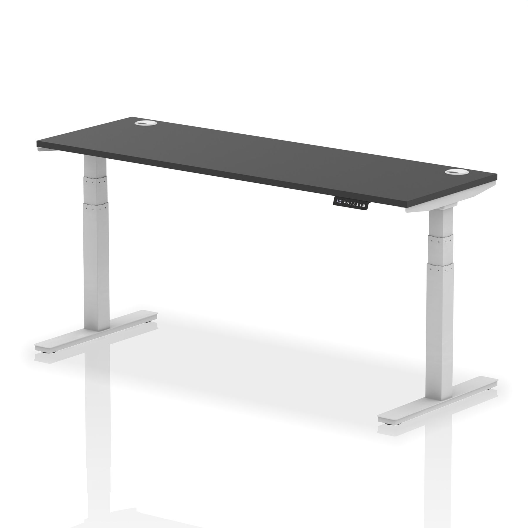 Black / Silver Frame