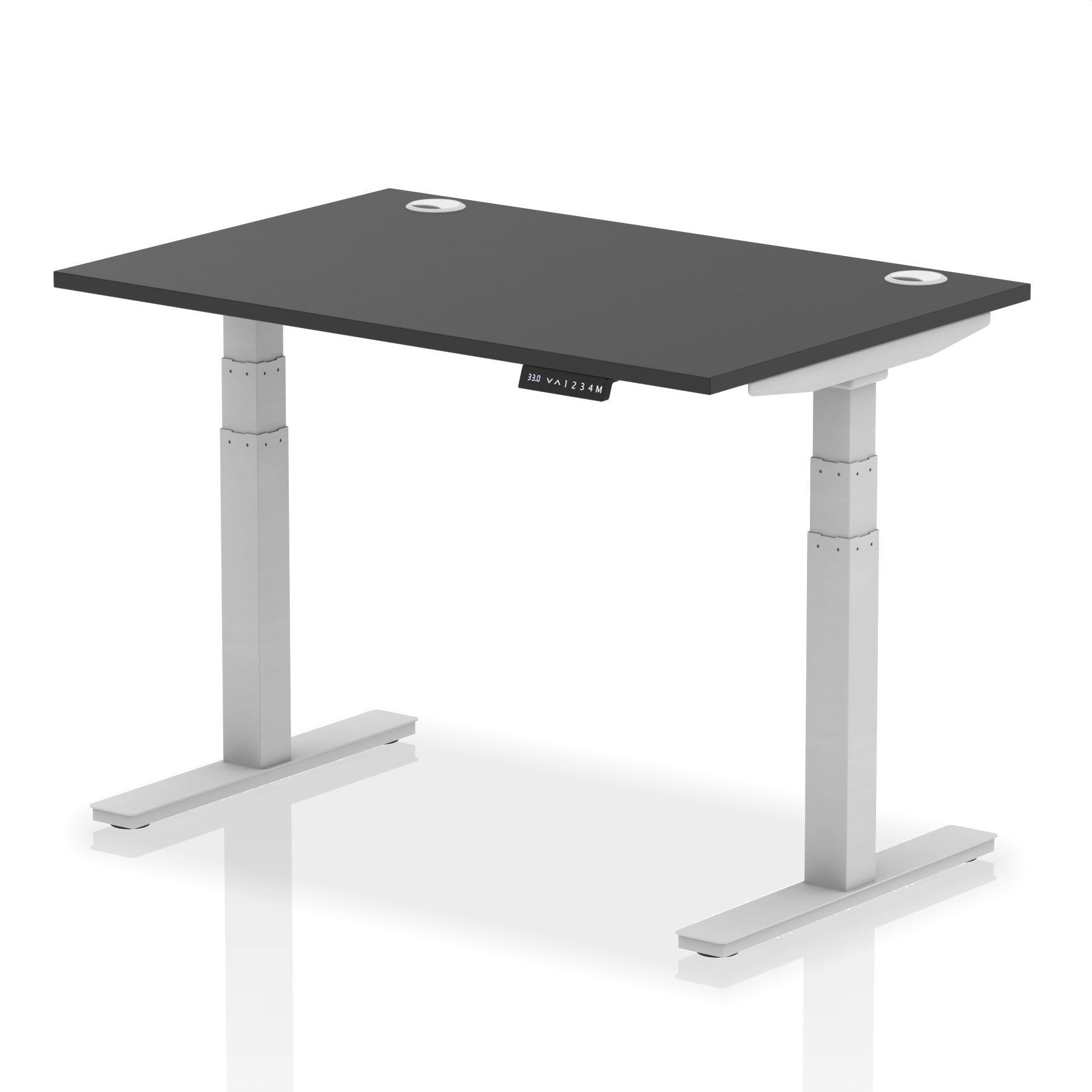 Black / Silver Frame