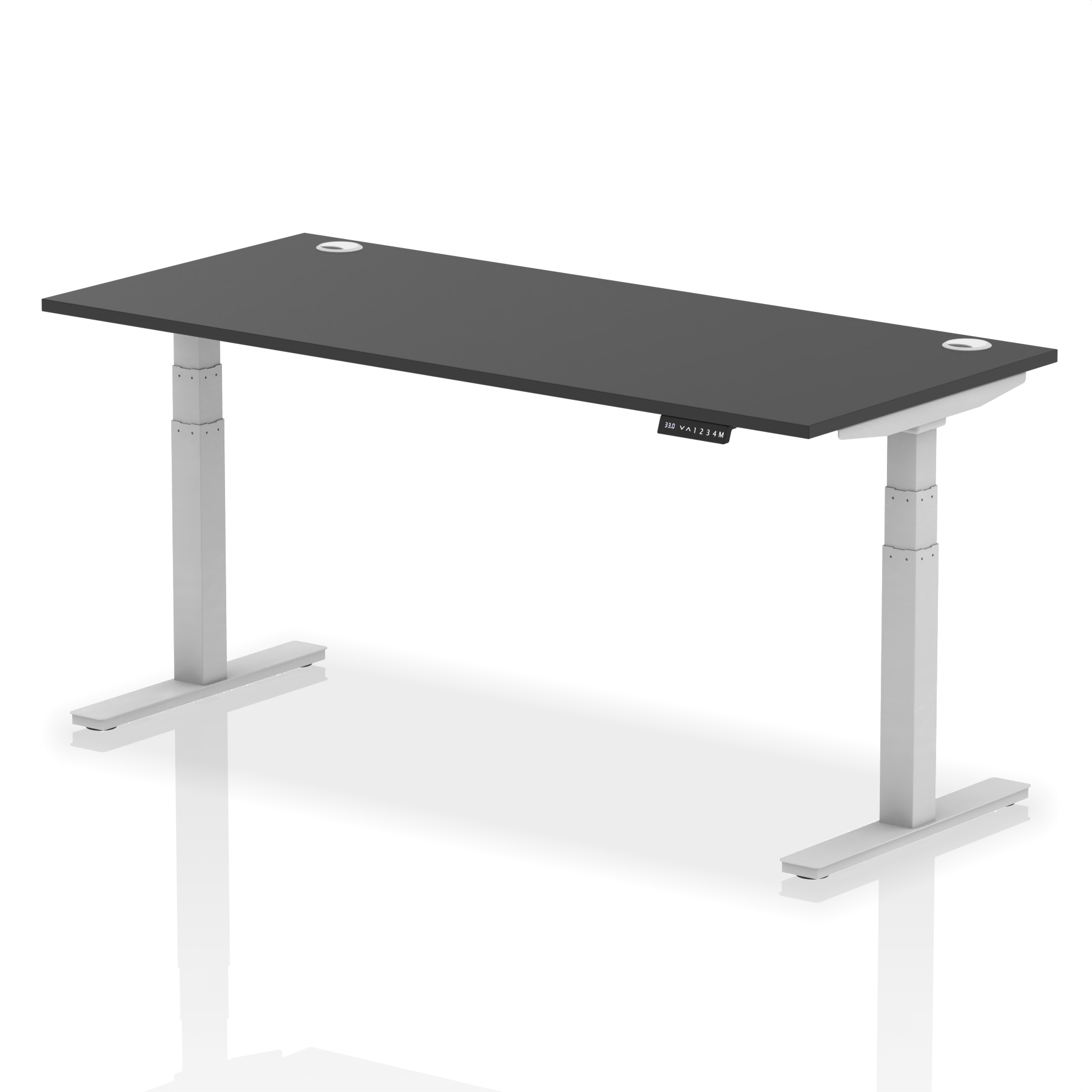 Black / Silver Frame