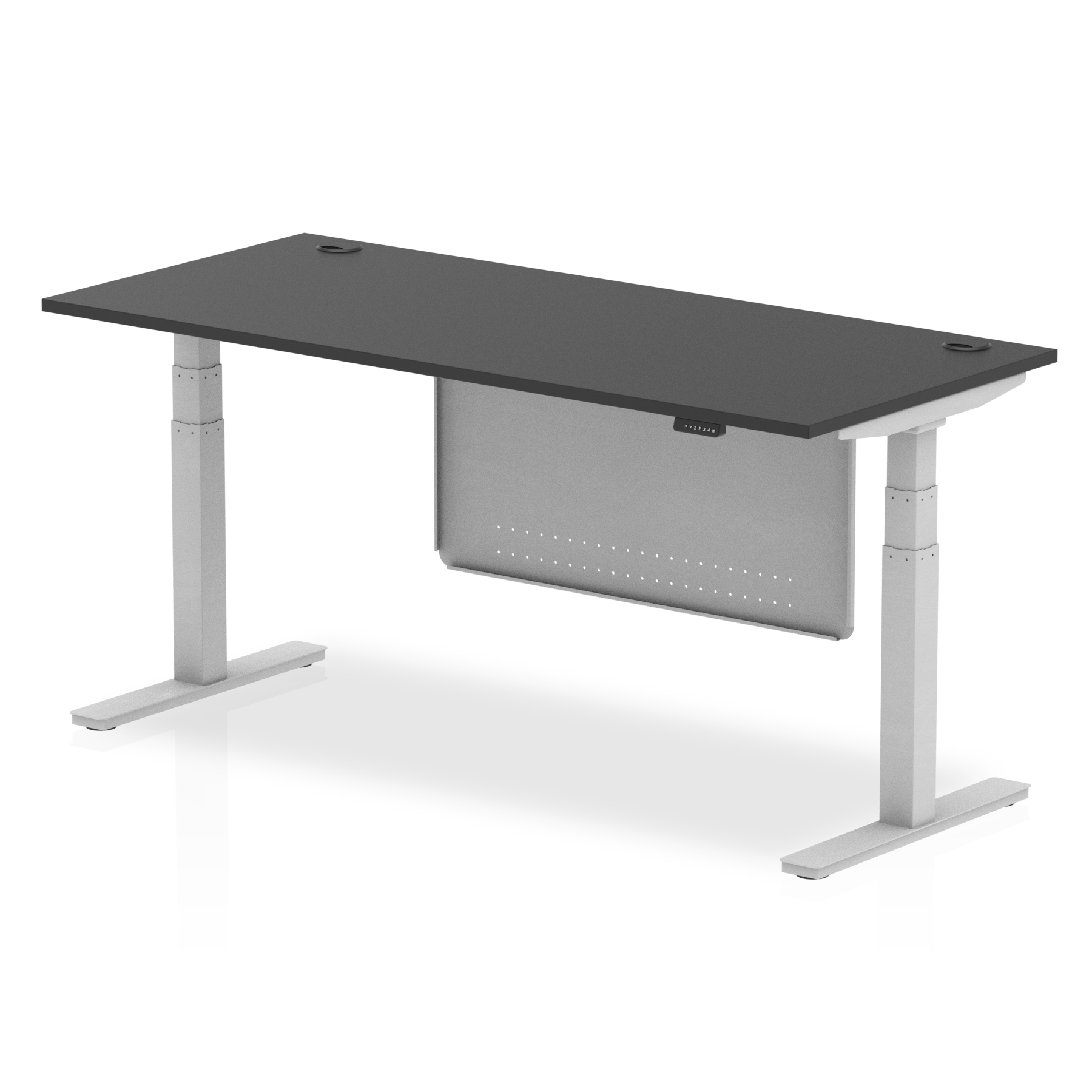 Black / Silver Frame