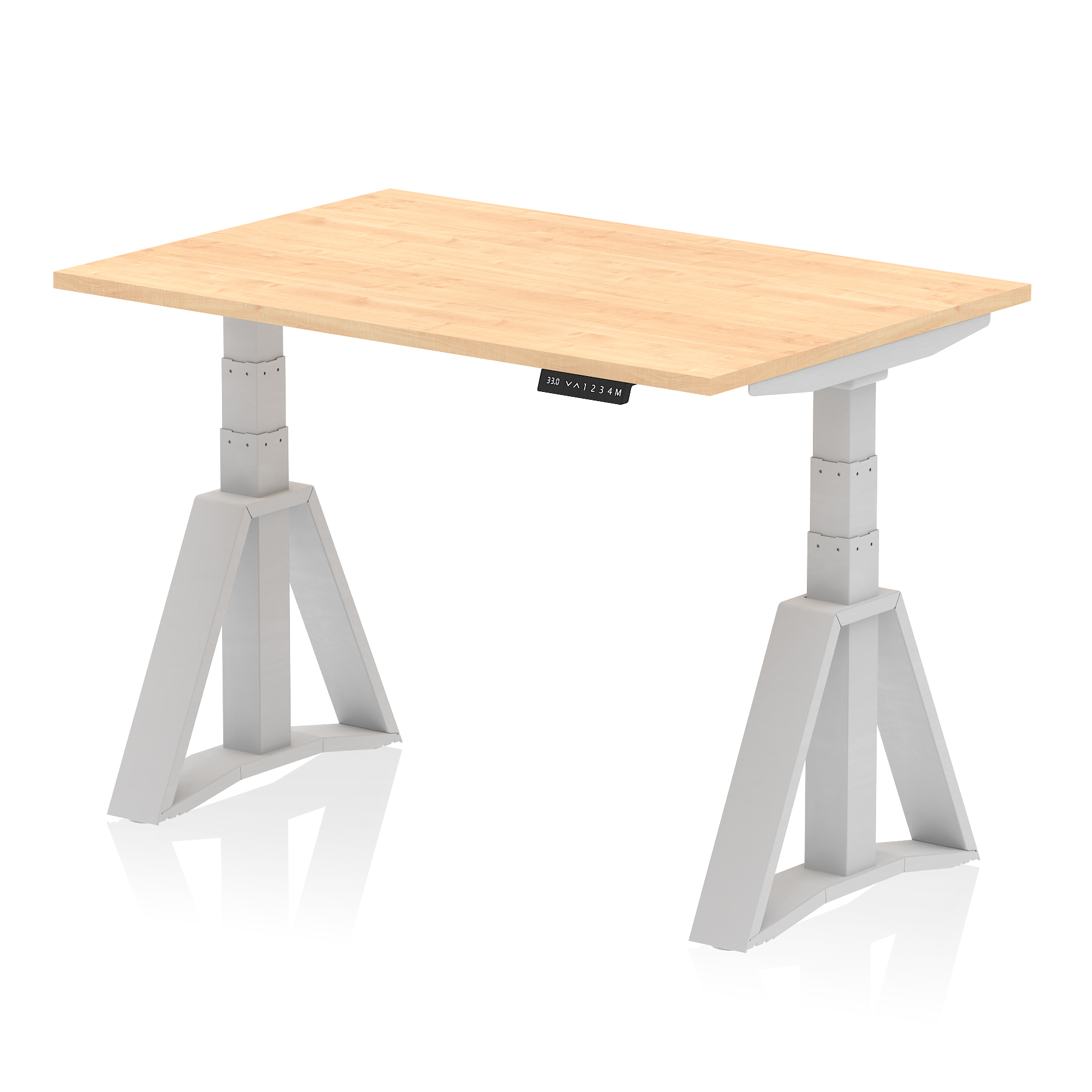 Maple / Silver Frame