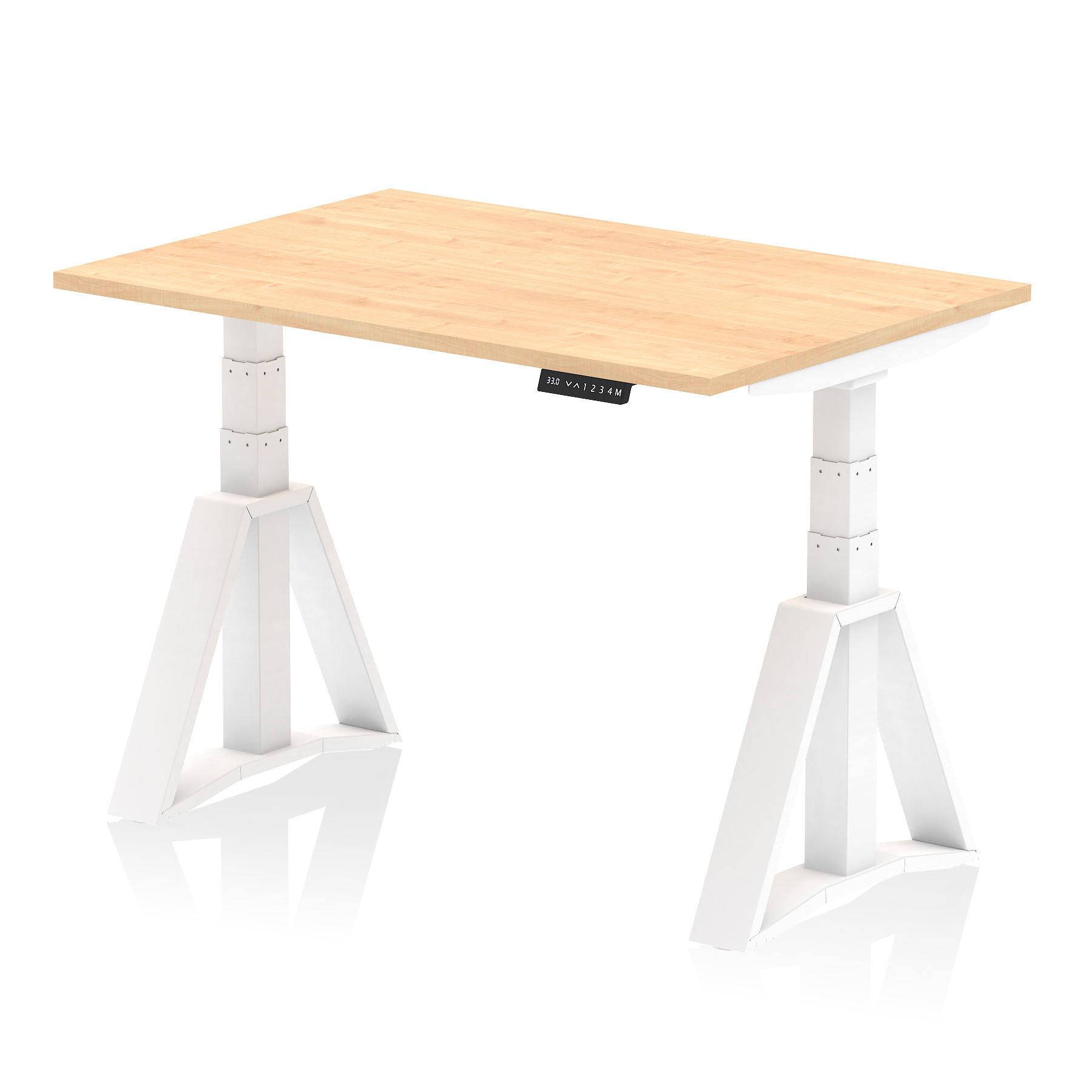 Maple / White Frame
