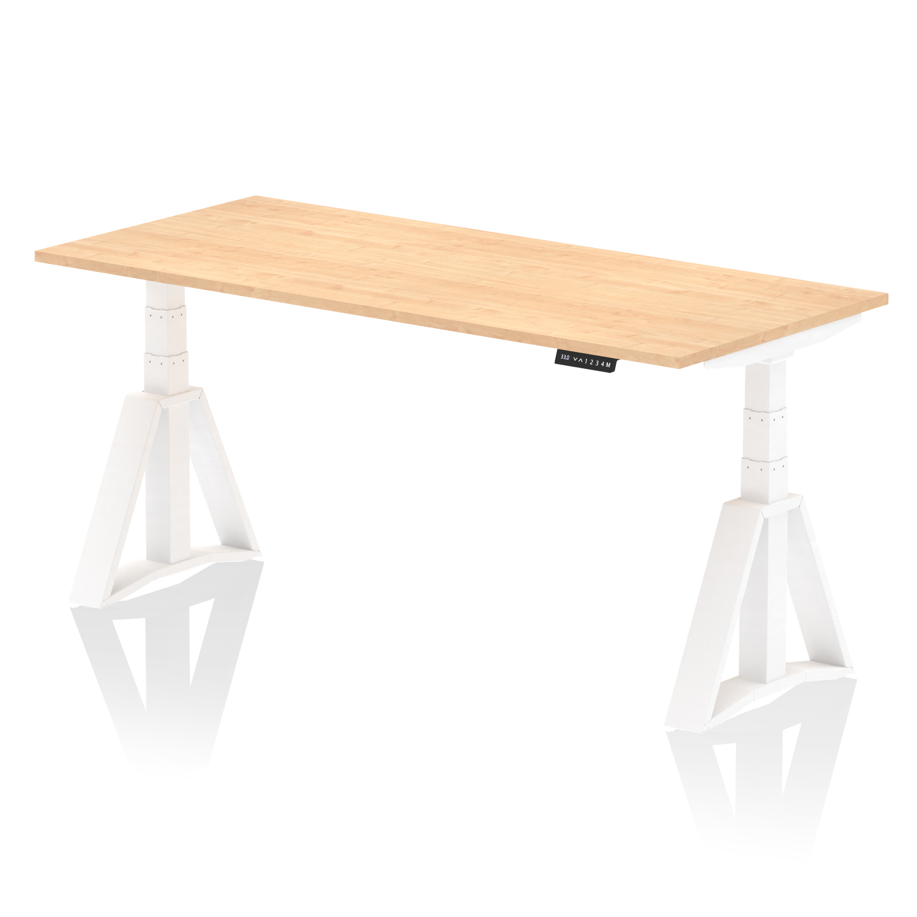 Maple / White Frame