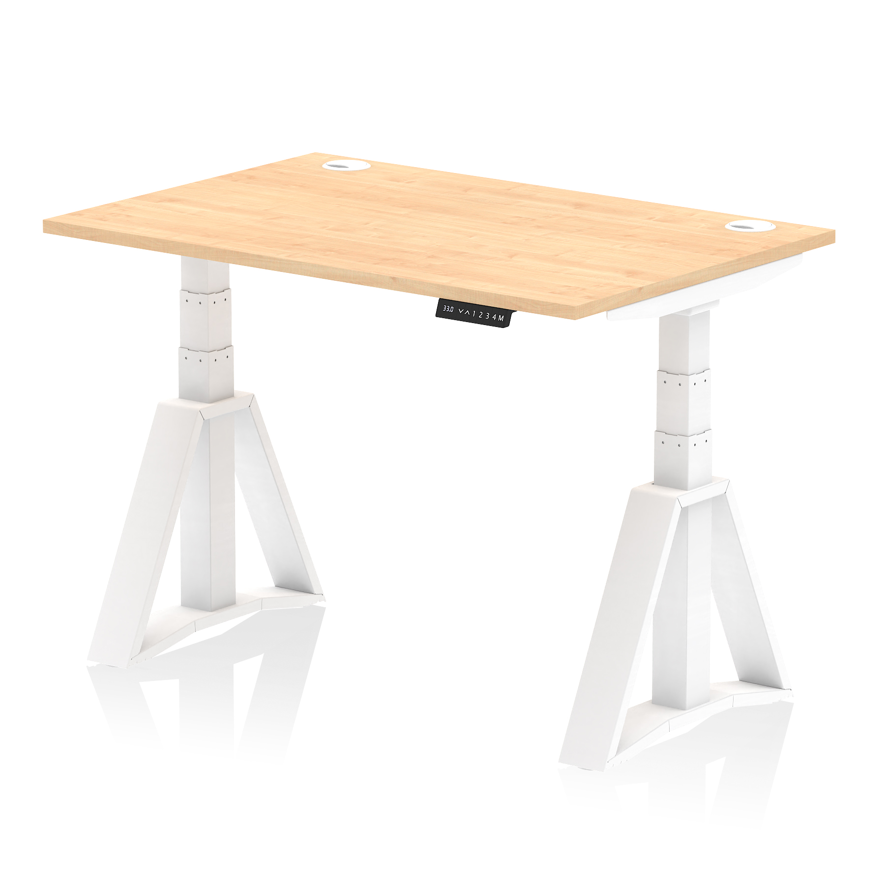 Maple / White Frame