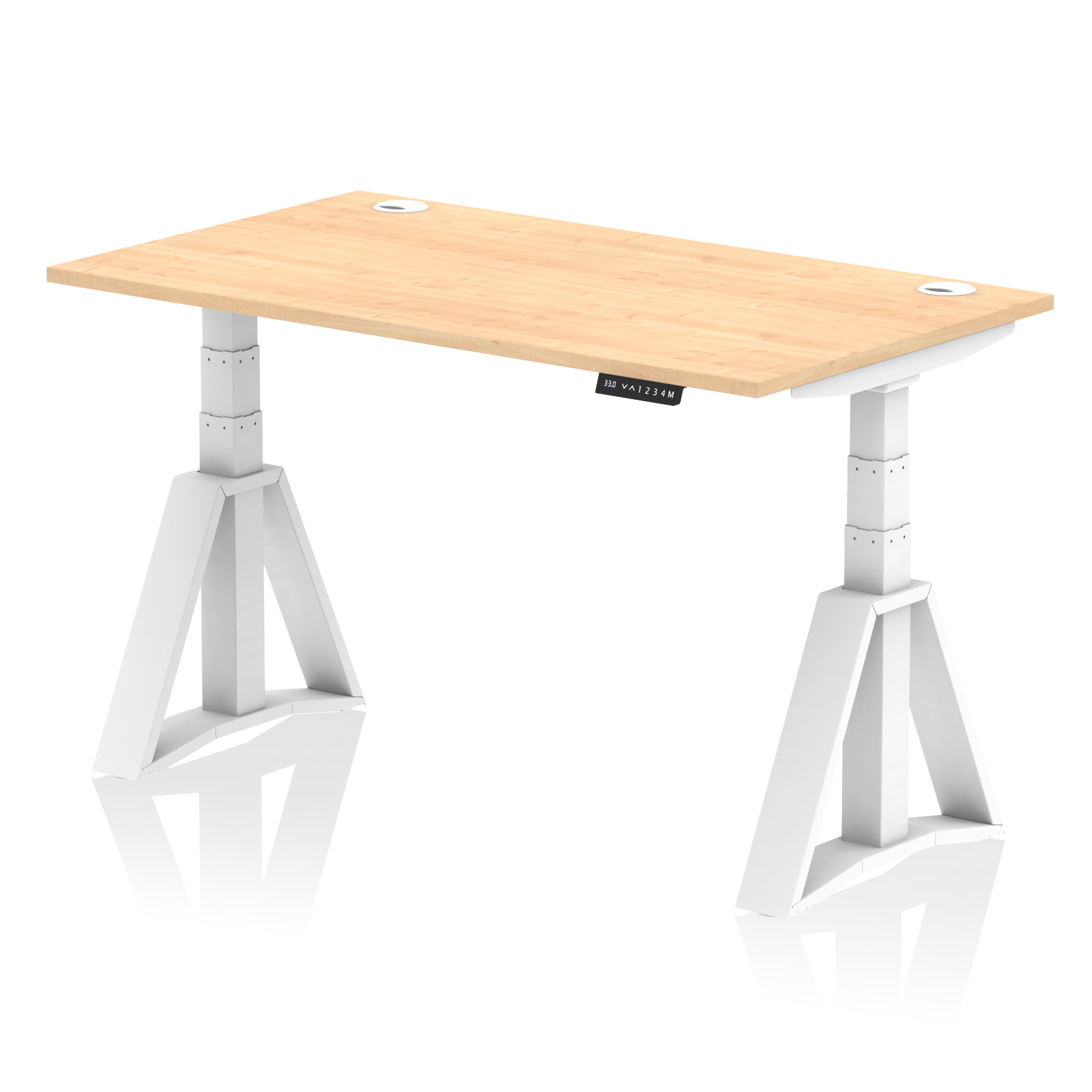 Maple / White Frame