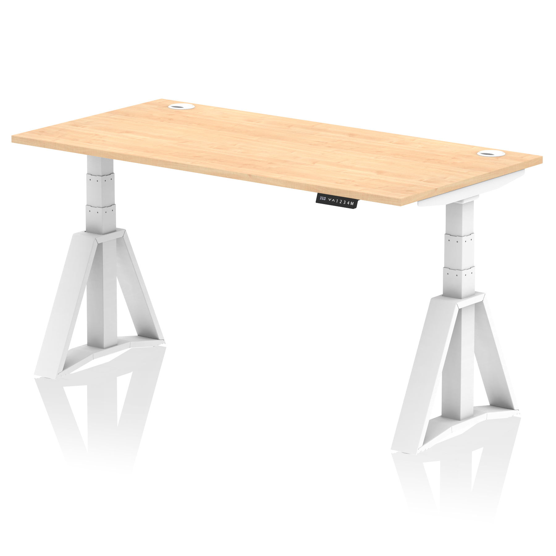 Maple / White Frame