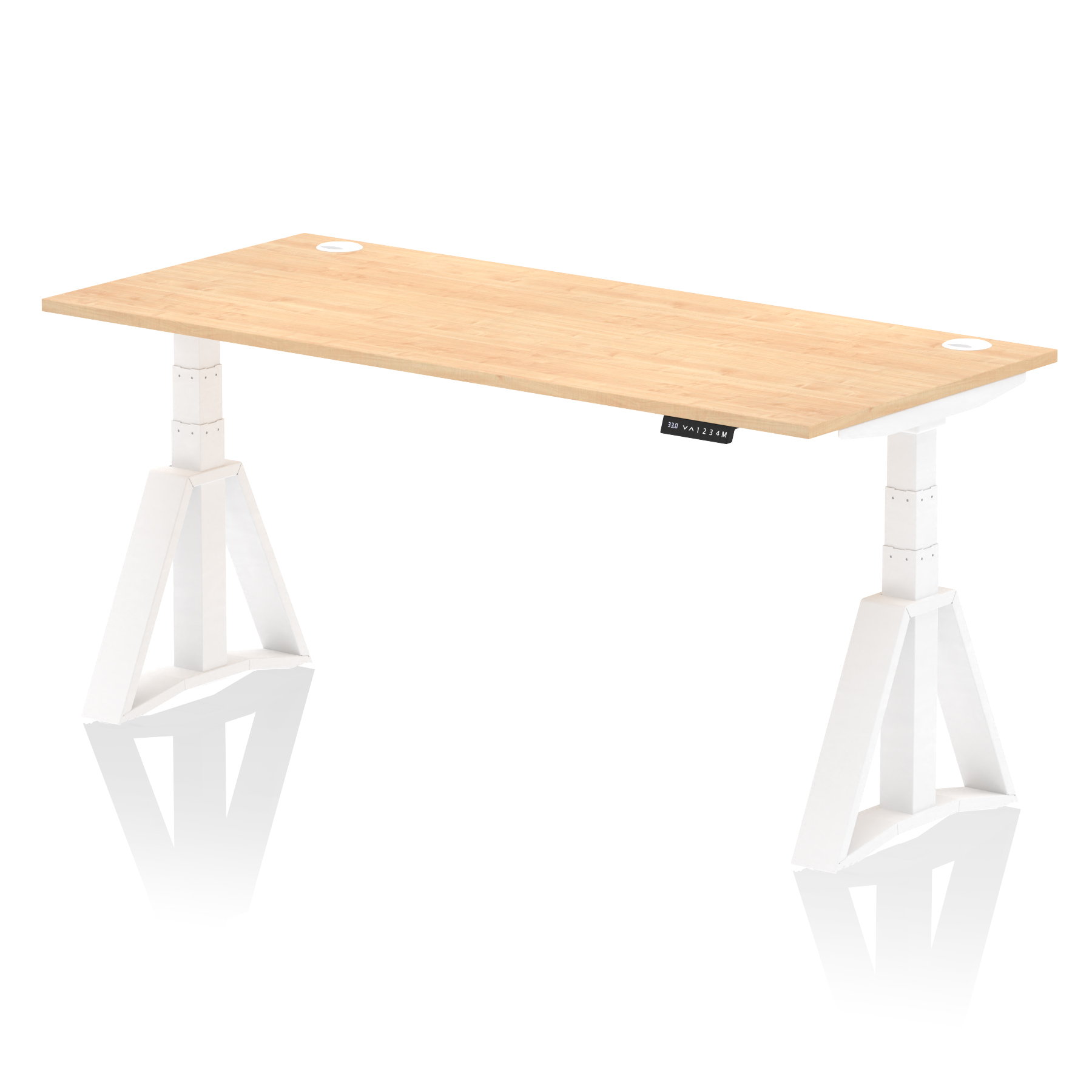 Maple / White Frame