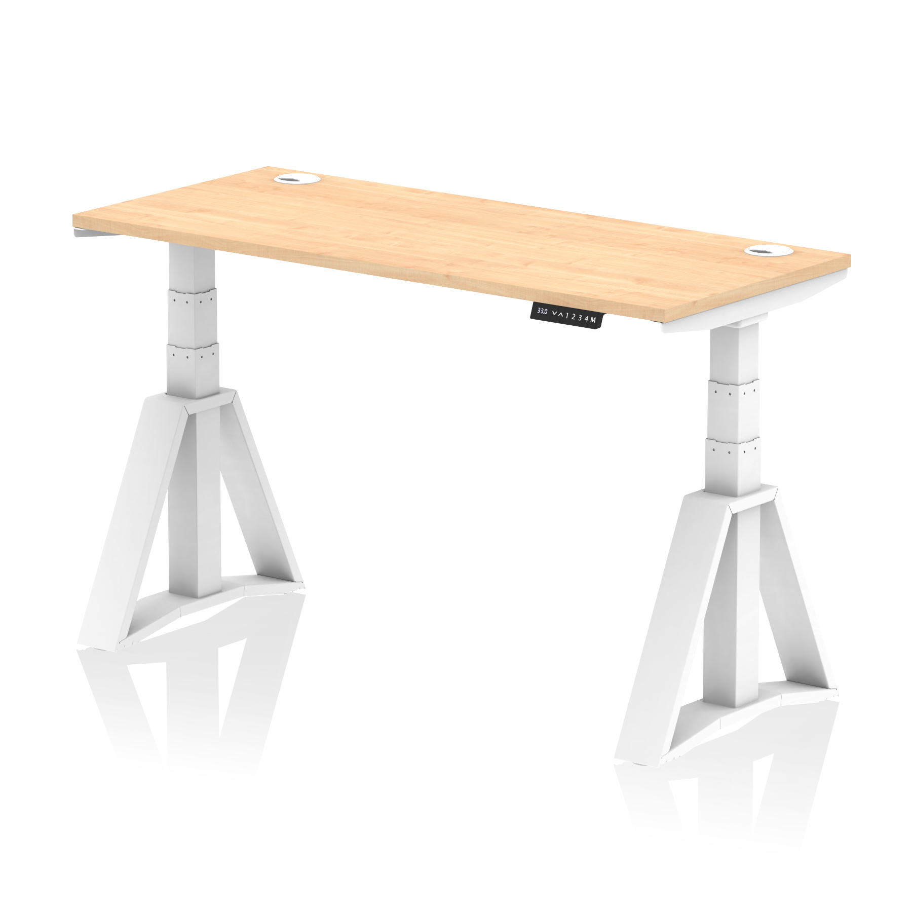 Maple / White Frame