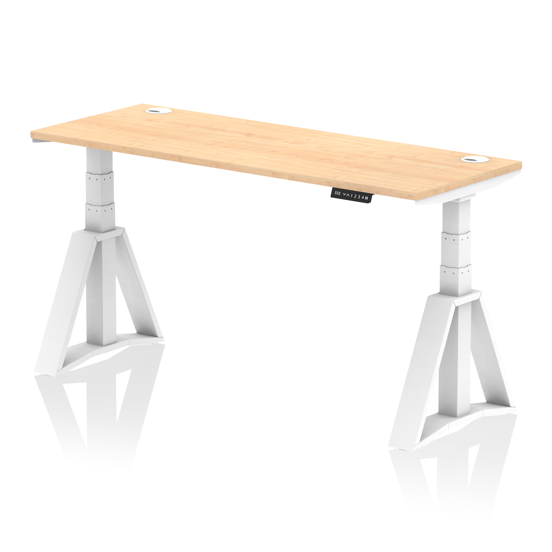 Maple / White Frame
