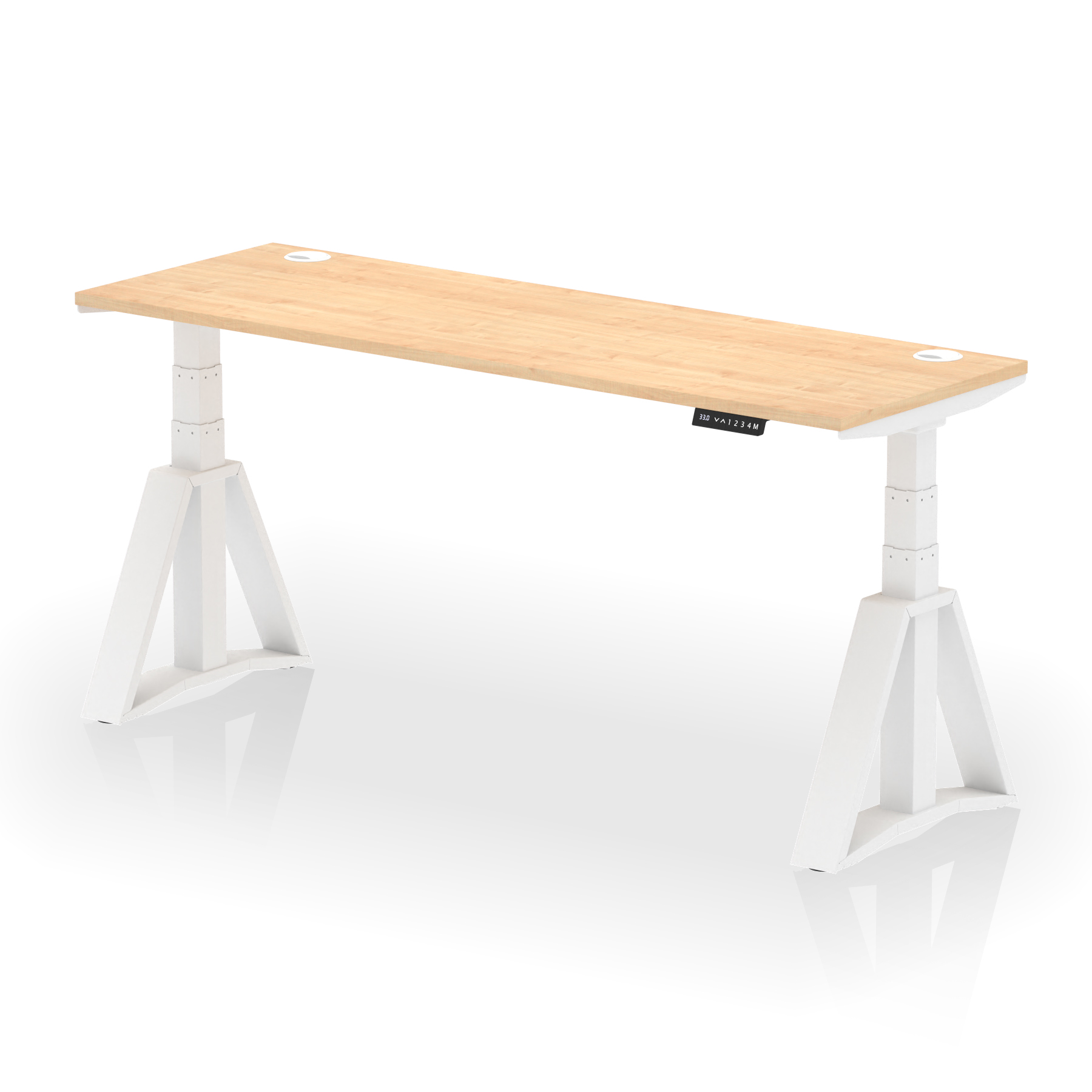 Maple / White Frame