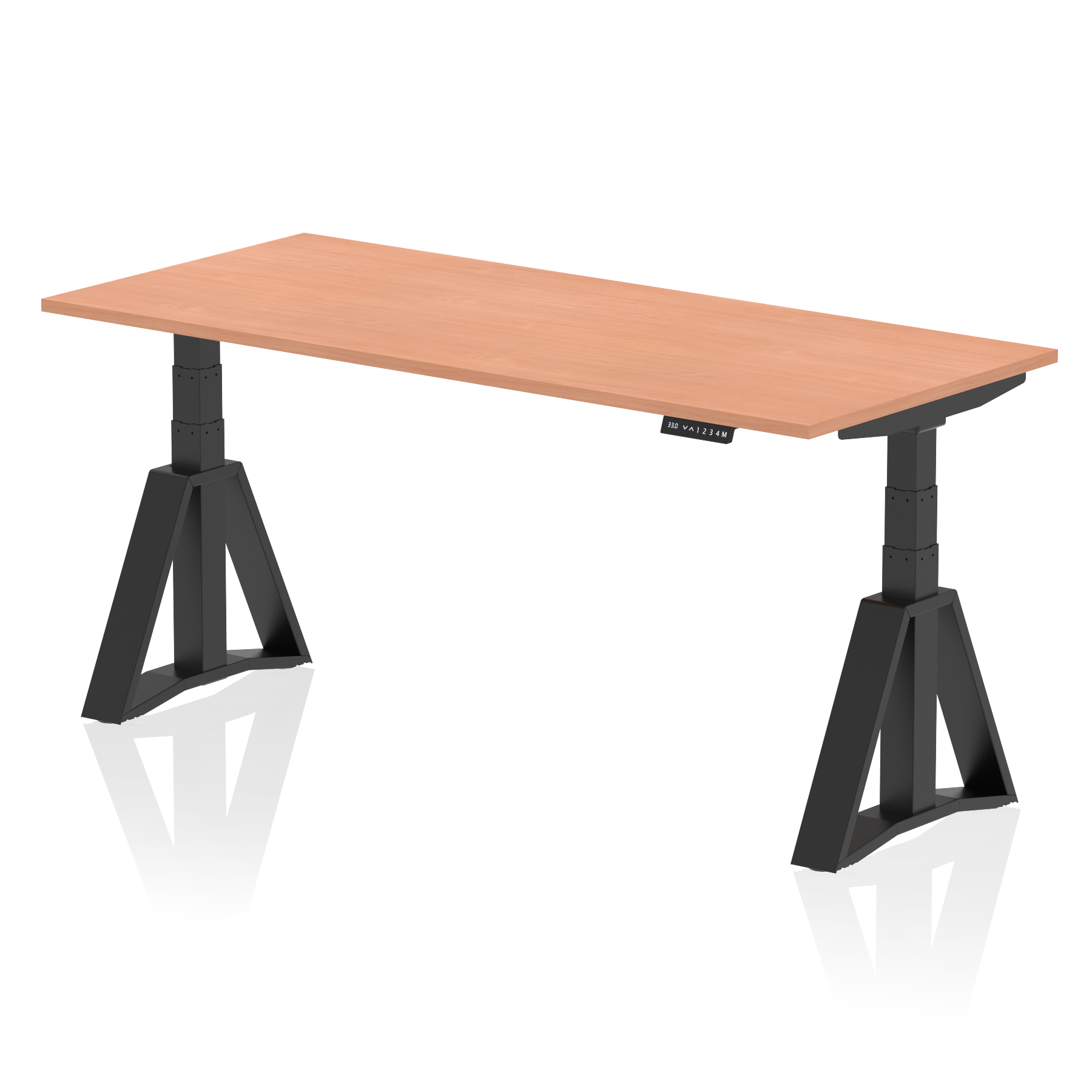 Beech / Black Frame