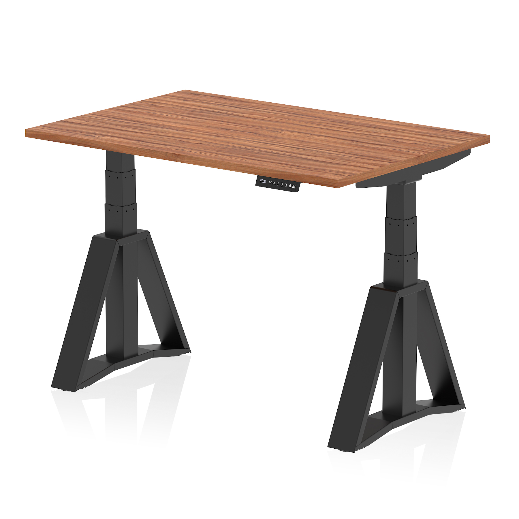 Walnut / Black Frame