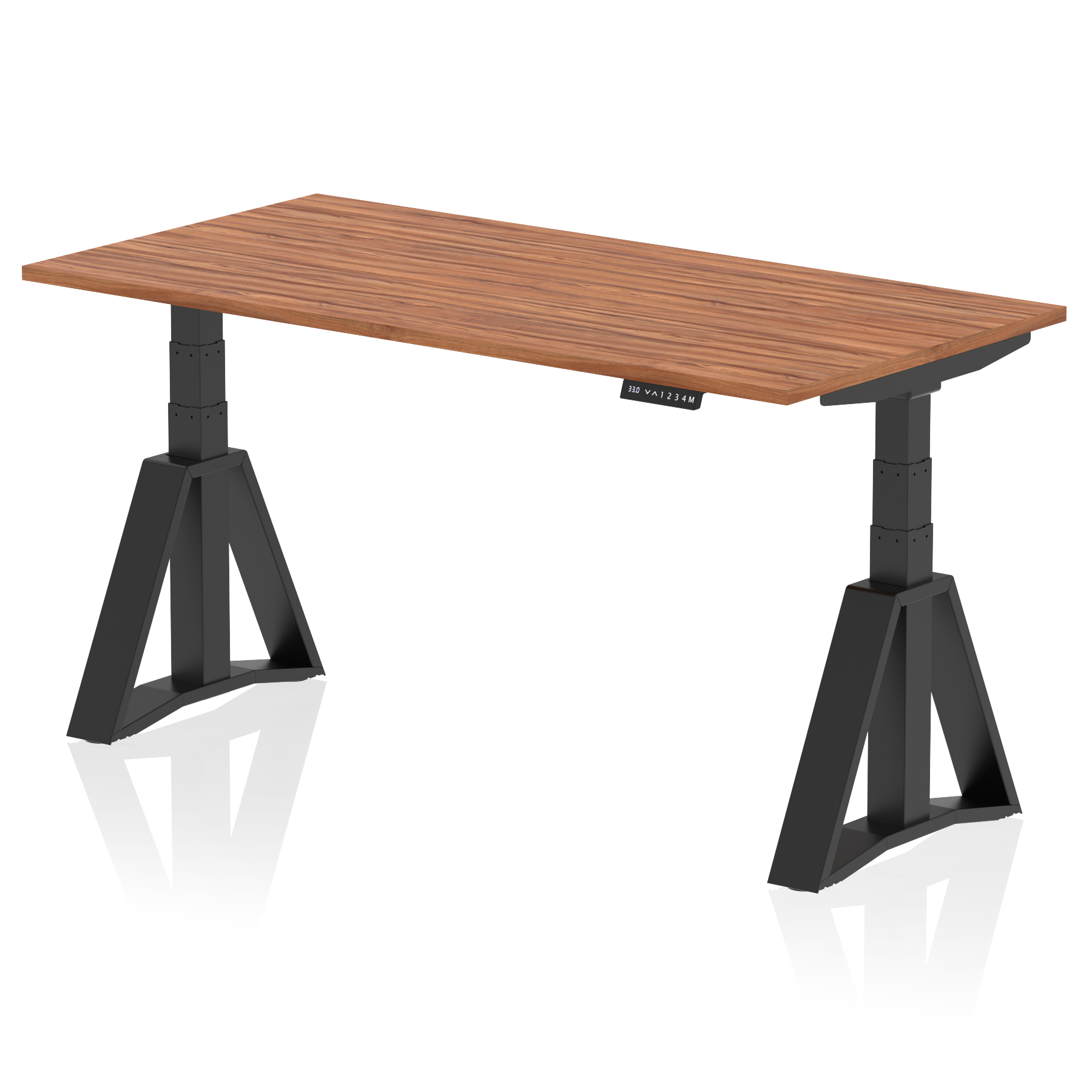 Walnut / Black Frame