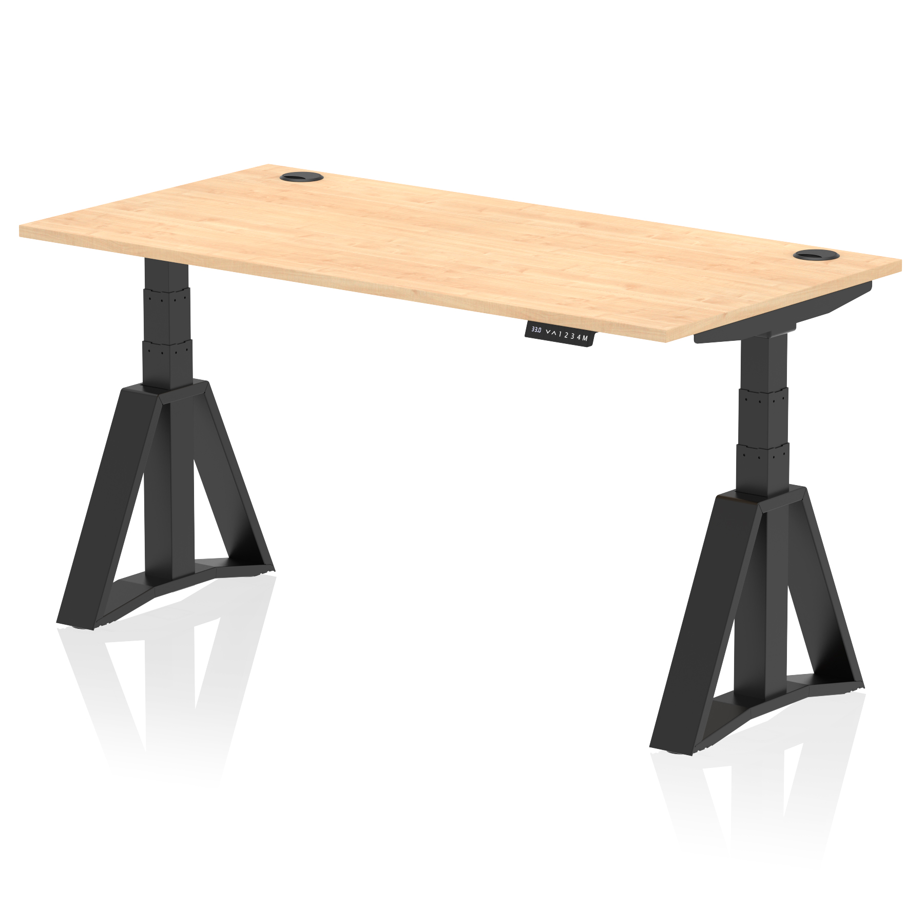 Maple / Black Frame
