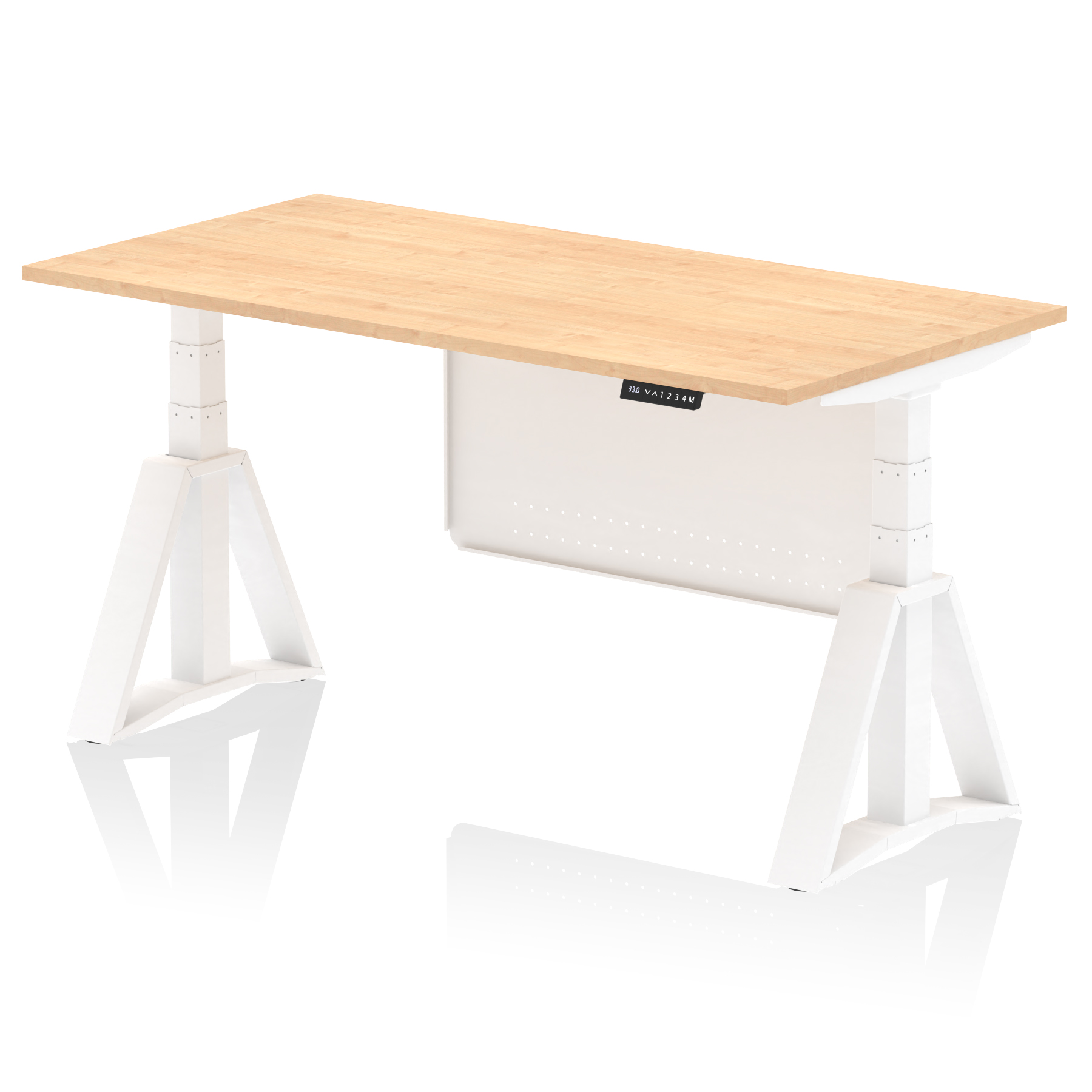 Maple / White Frame