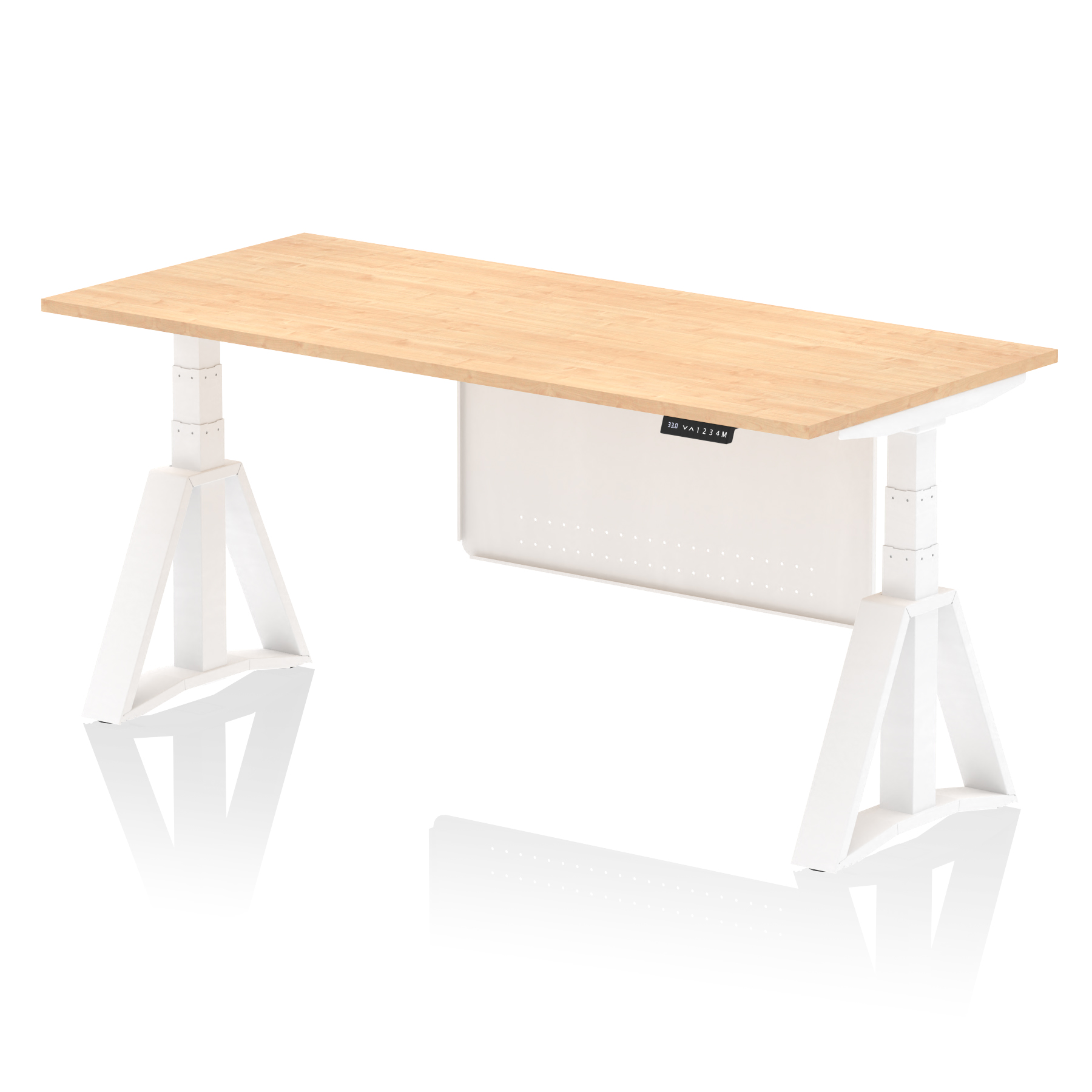 Maple / White Frame