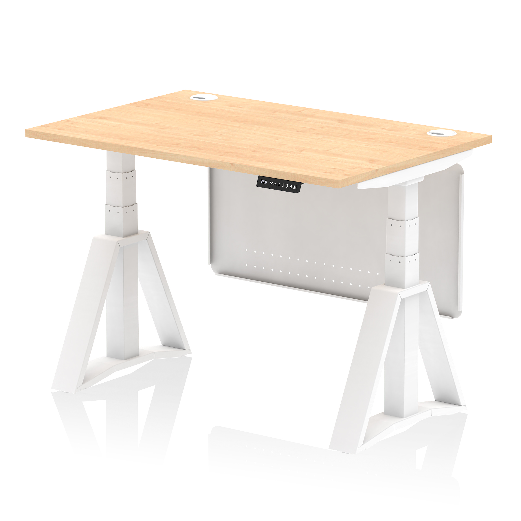 Maple / White Frame