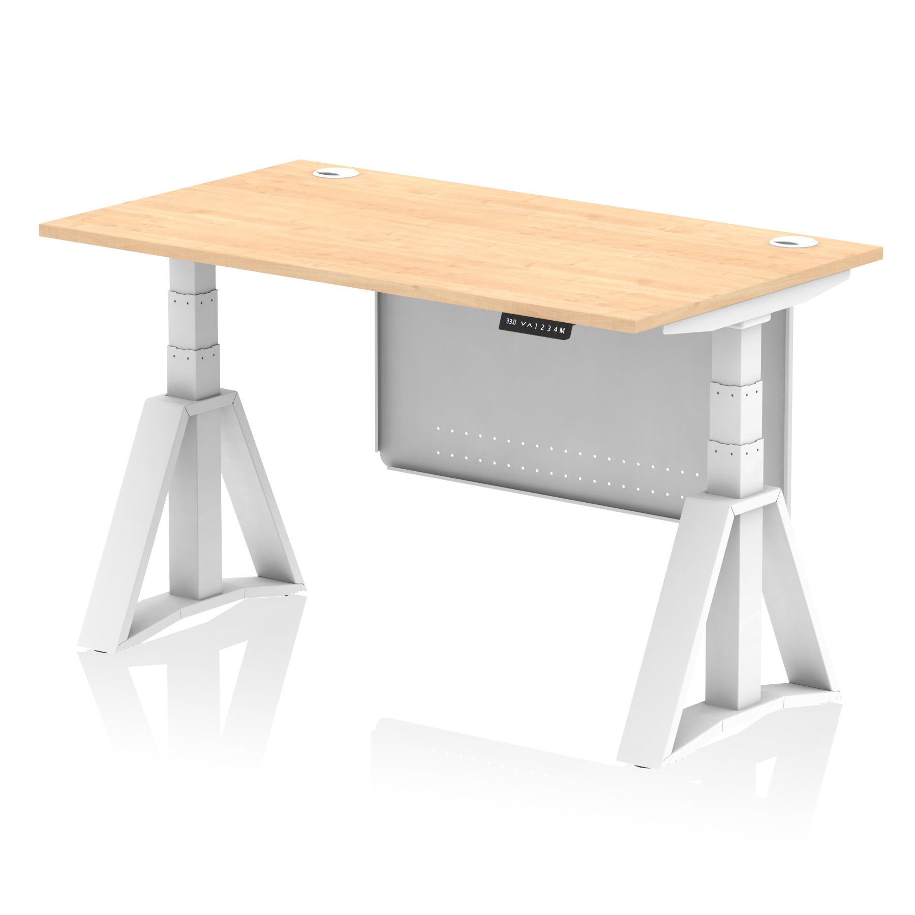 Maple / White Frame