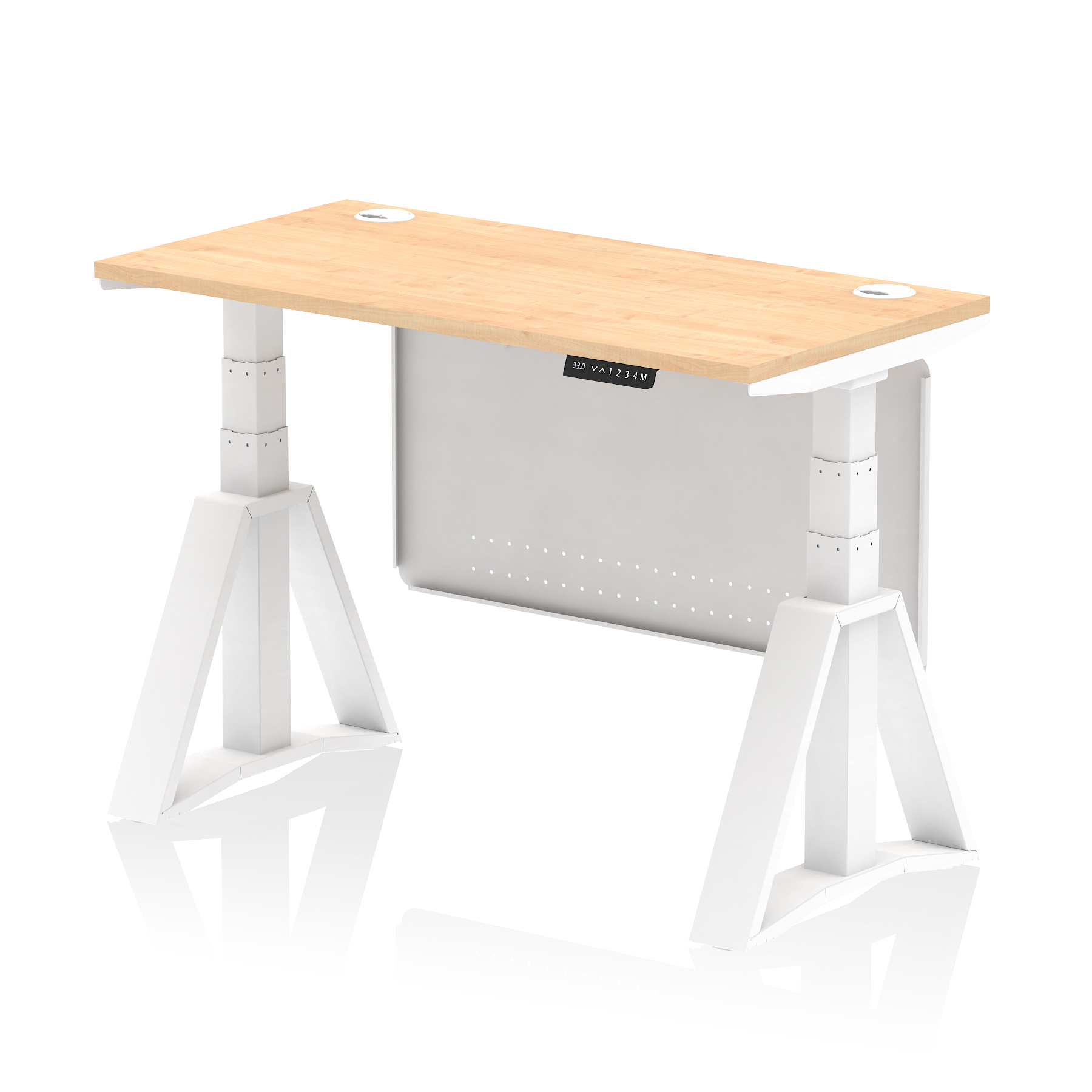 Maple / White Frame