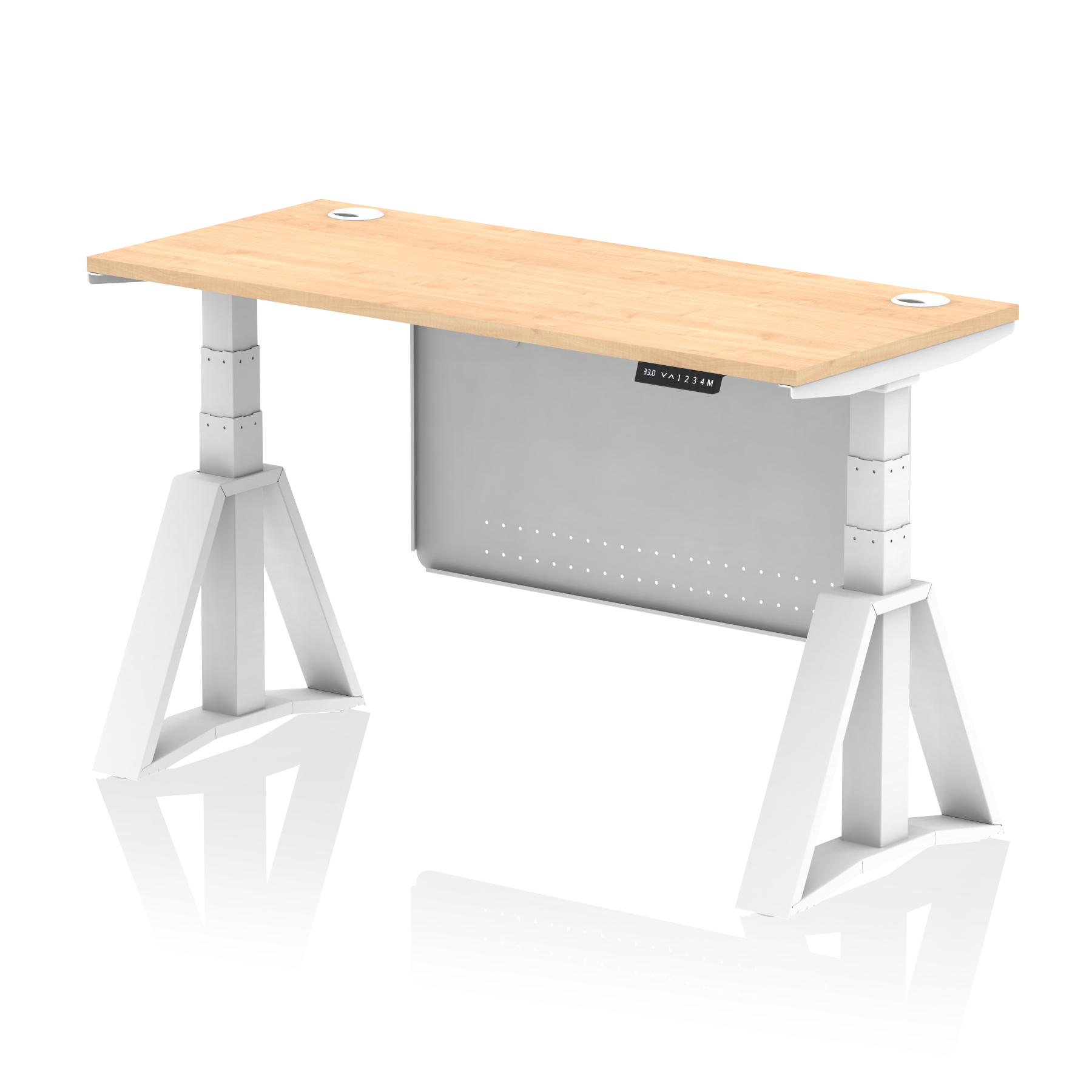 Maple / White Frame
