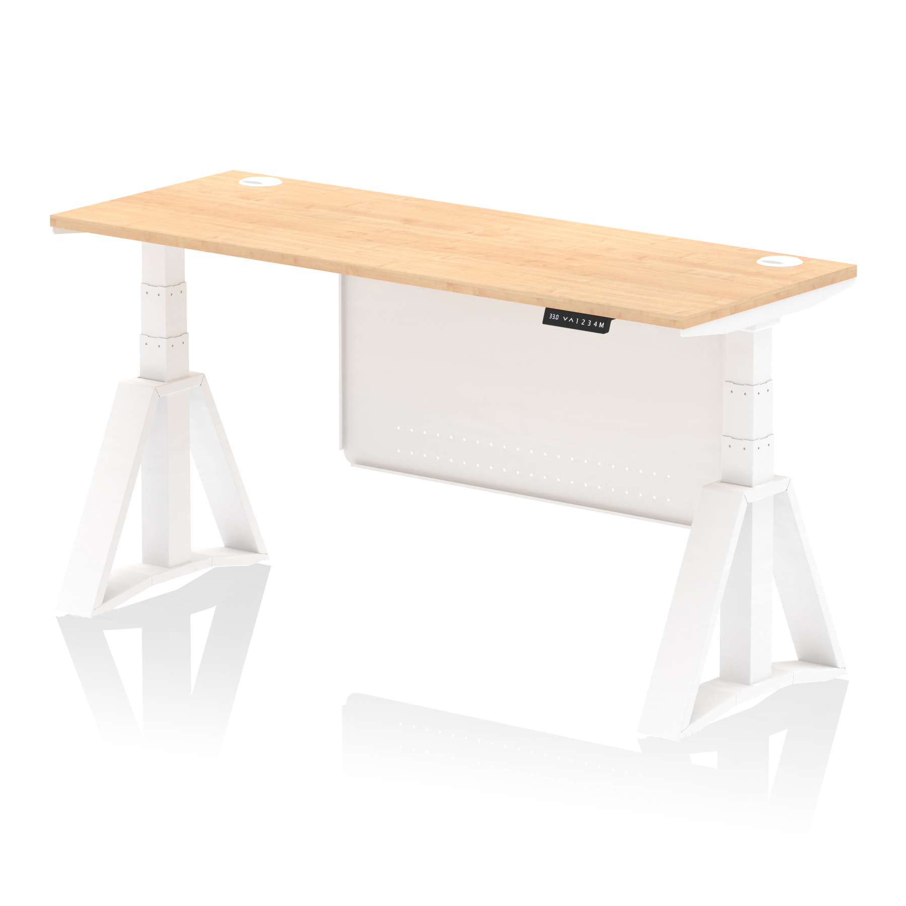 Maple / White Frame