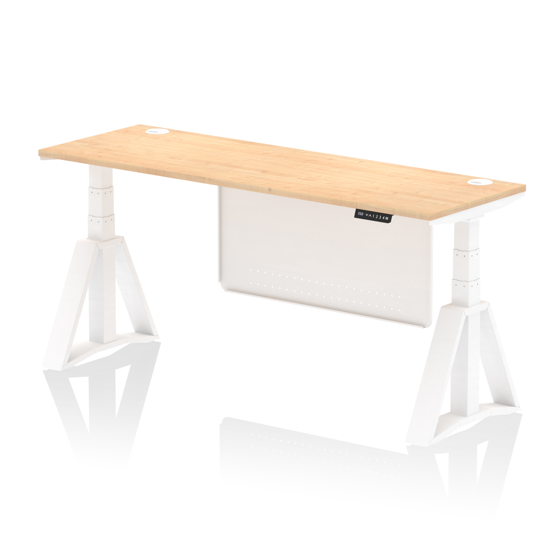 Maple / White Frame