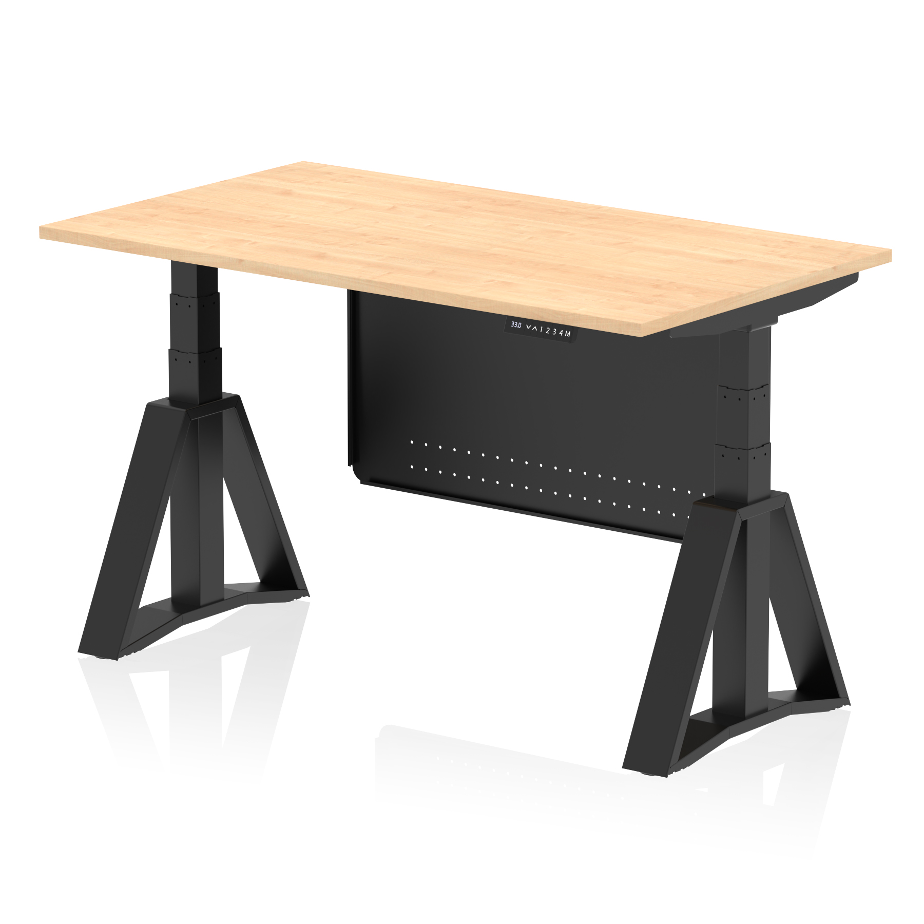 Maple / Black Frame