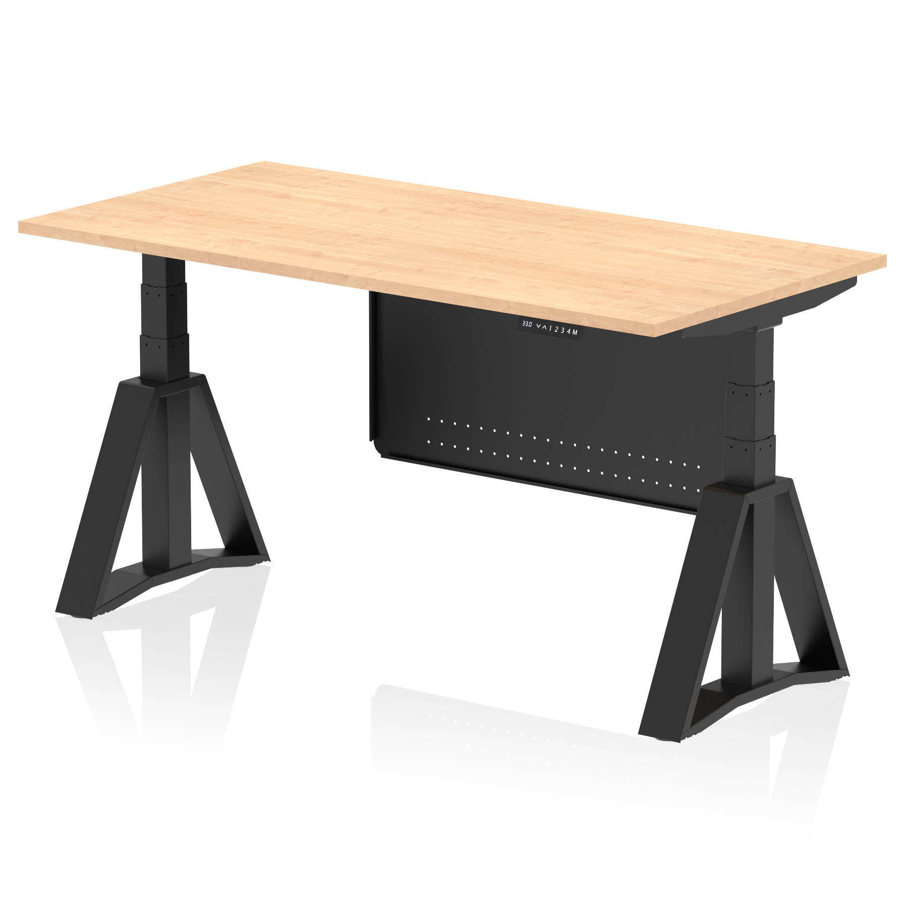 Maple / Black Frame