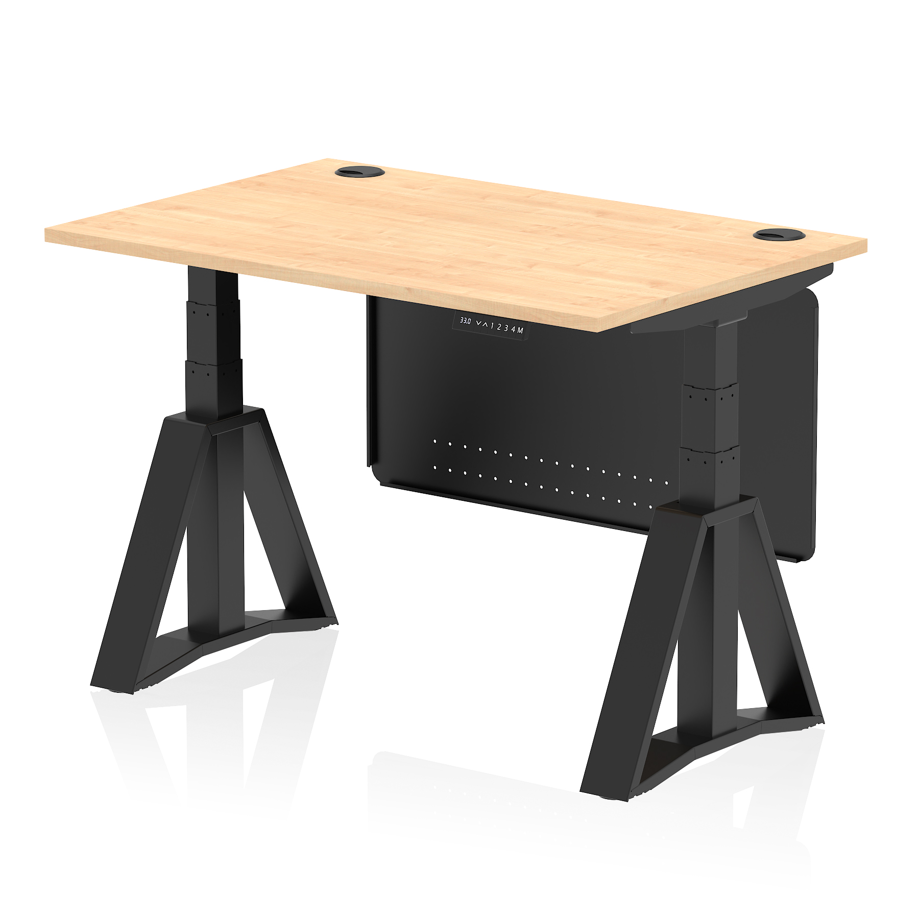 Maple / Black Frame