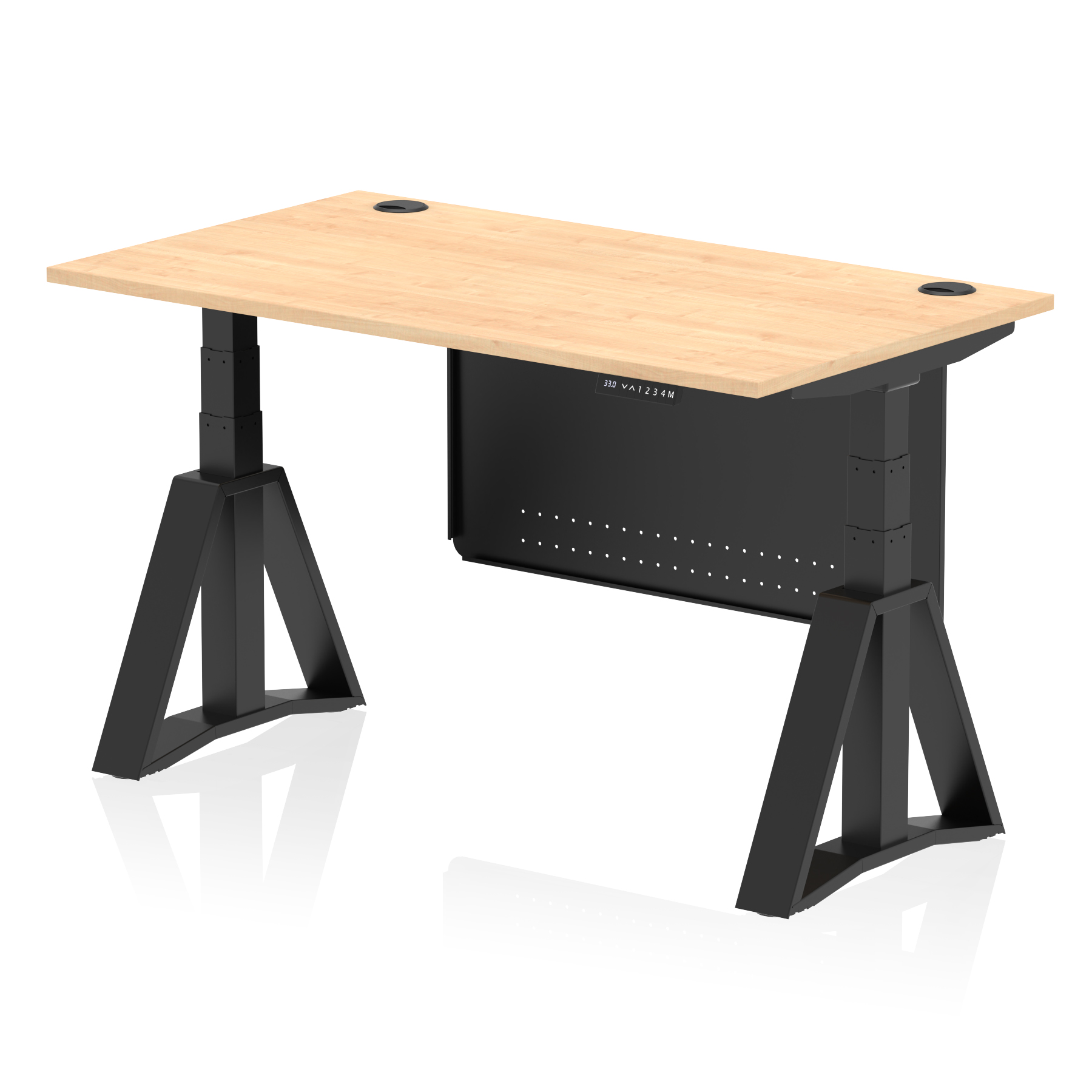 Maple / Black Frame