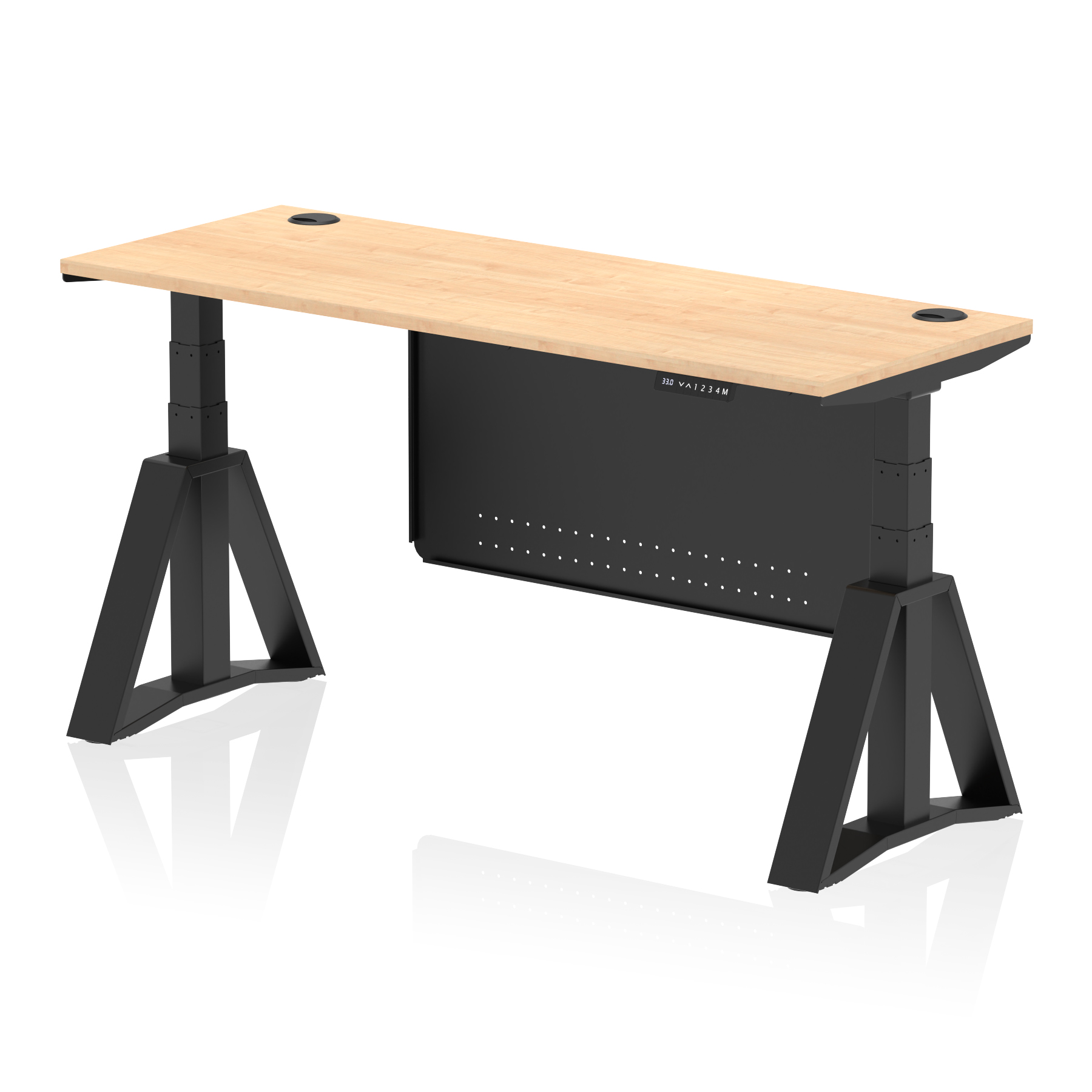 Maple / Black Frame