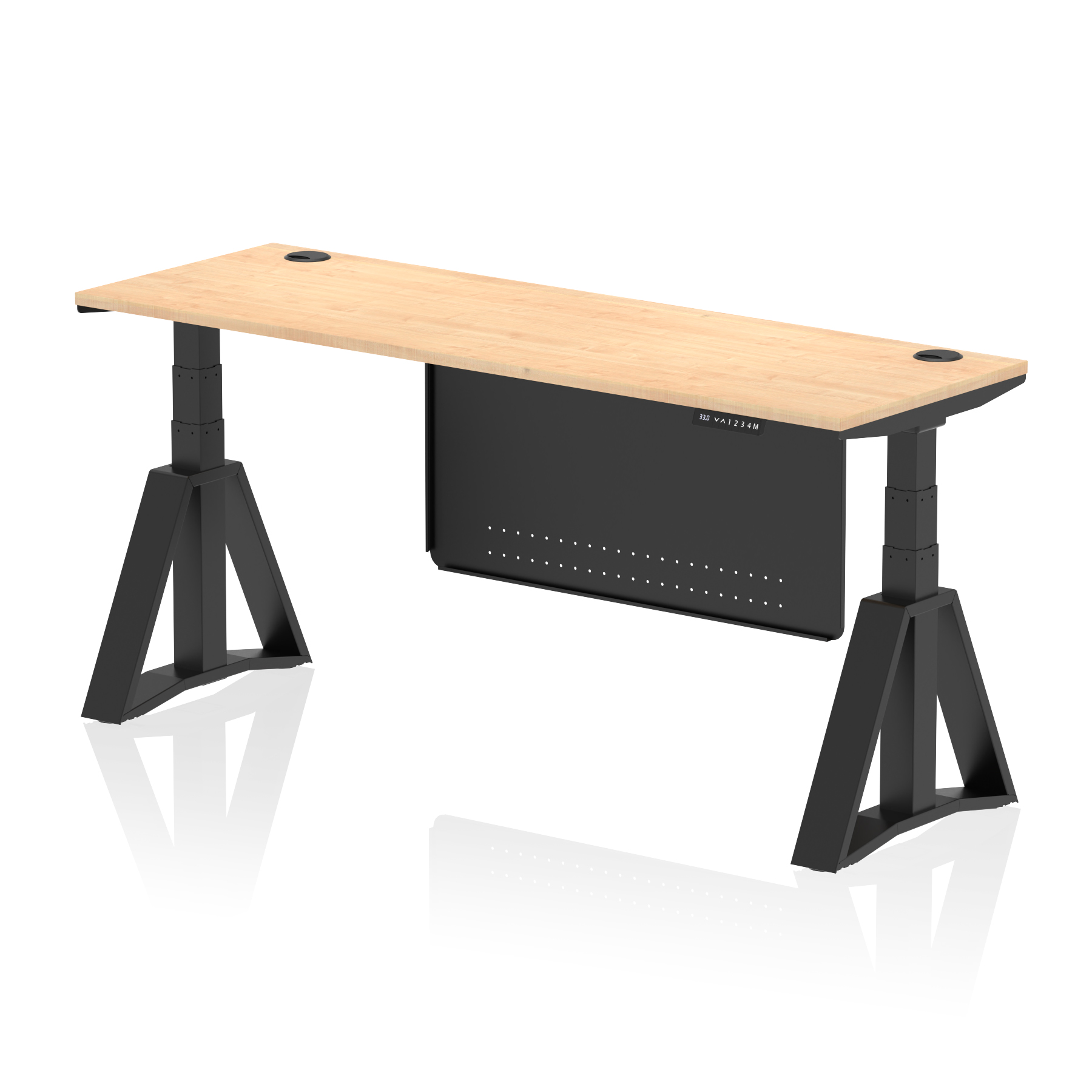 Maple / Black Frame