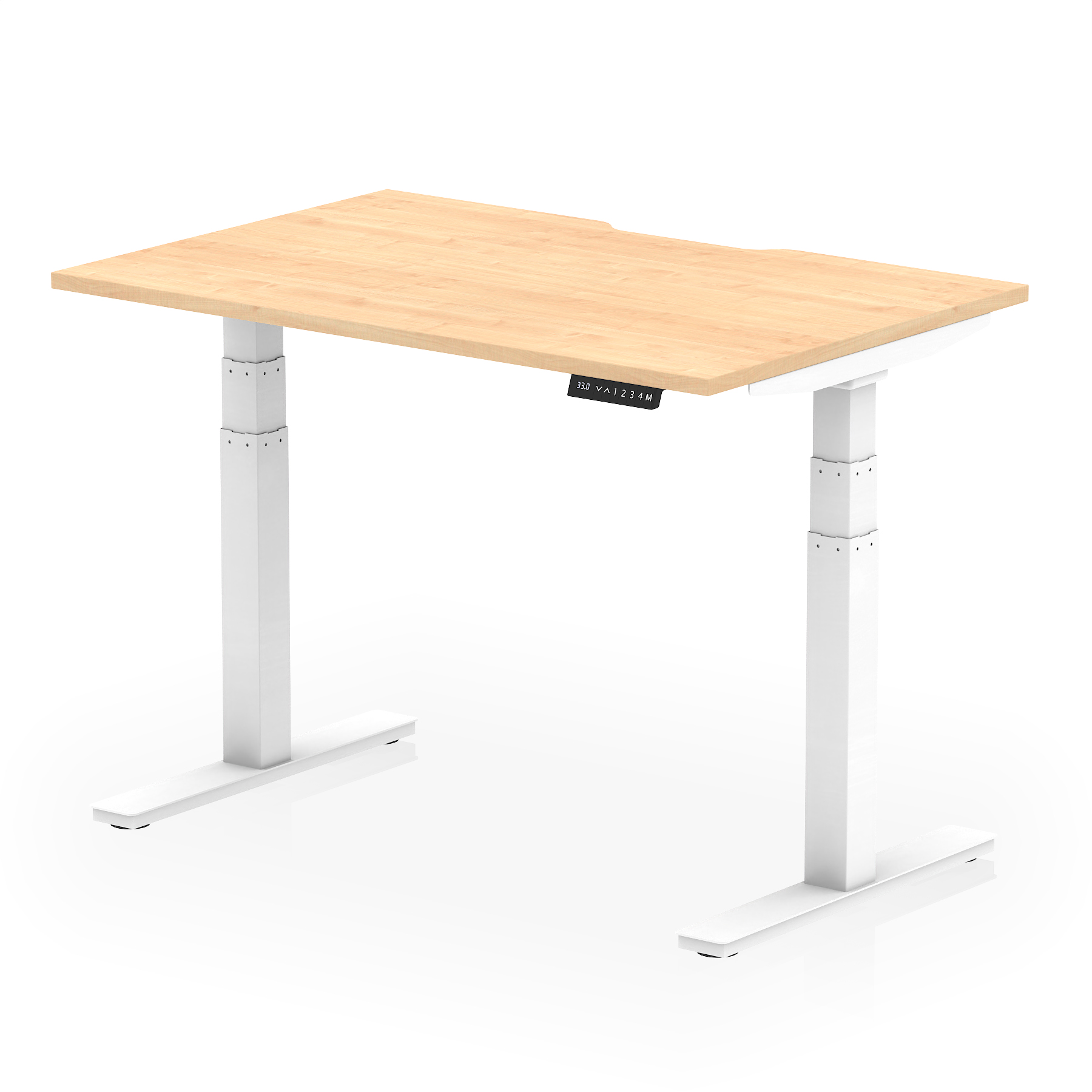 Maple / White Frame