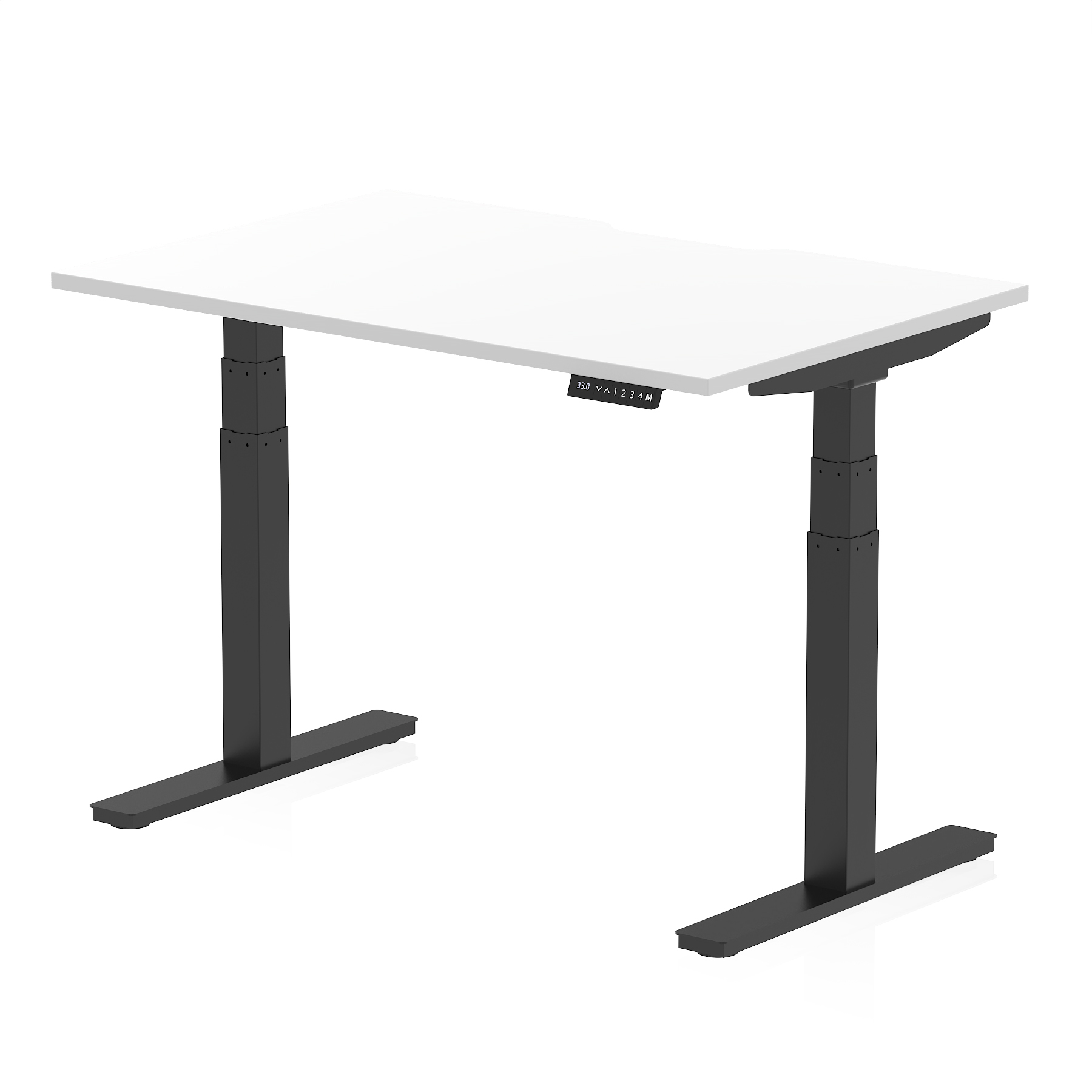 White / Black Frame
