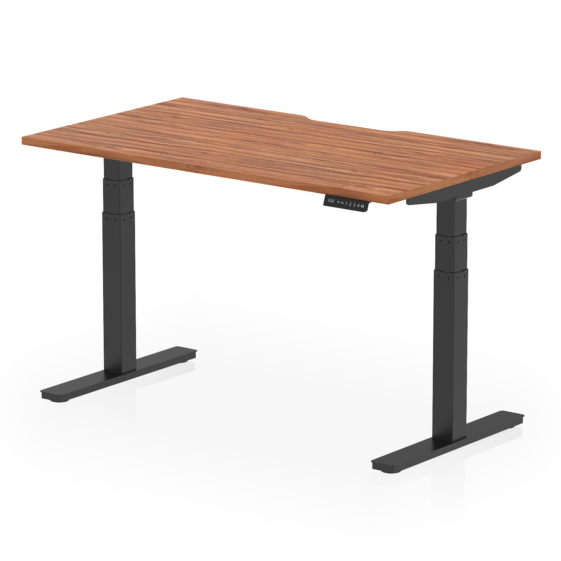 Walnut / Black Frame