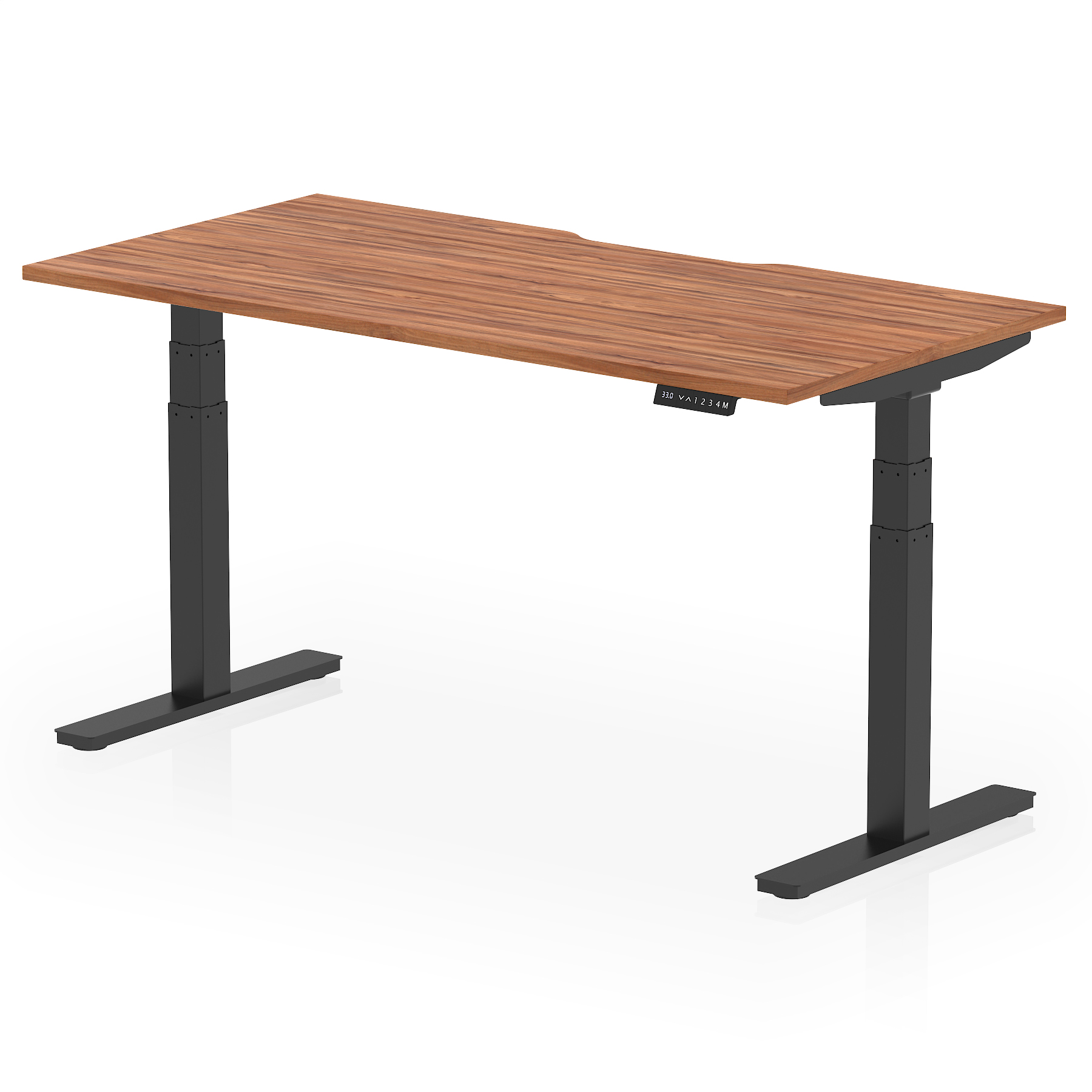 Walnut / Black Frame