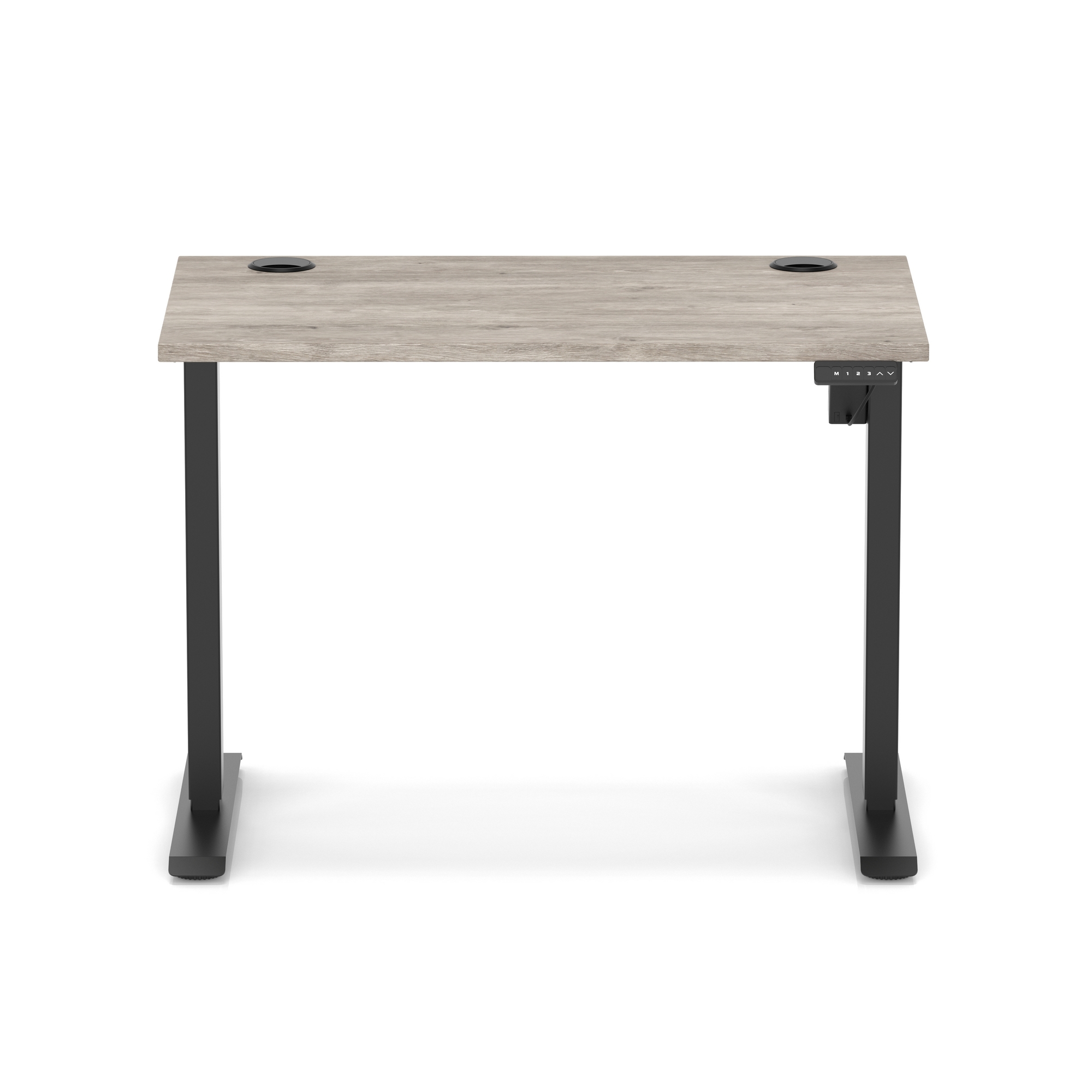 Grey Oak / Black Frame