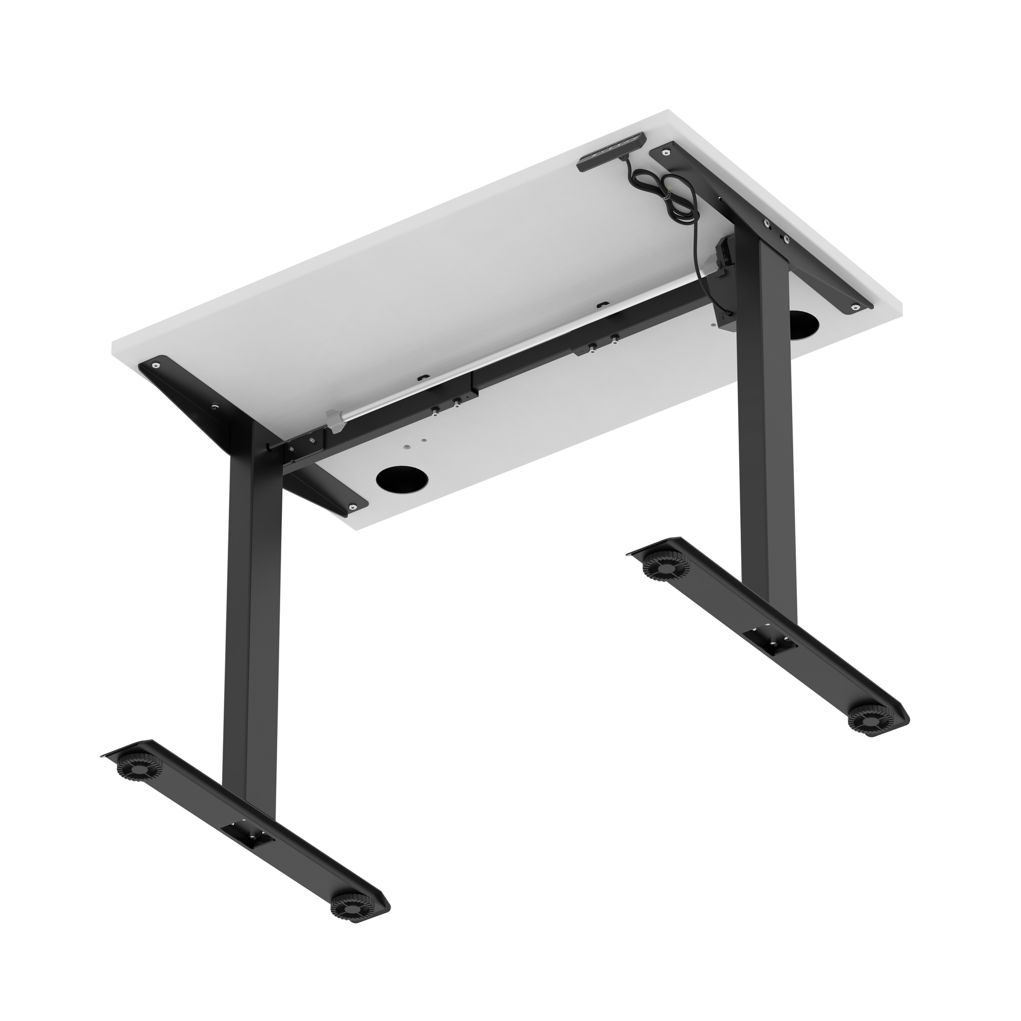 White / Black Frame