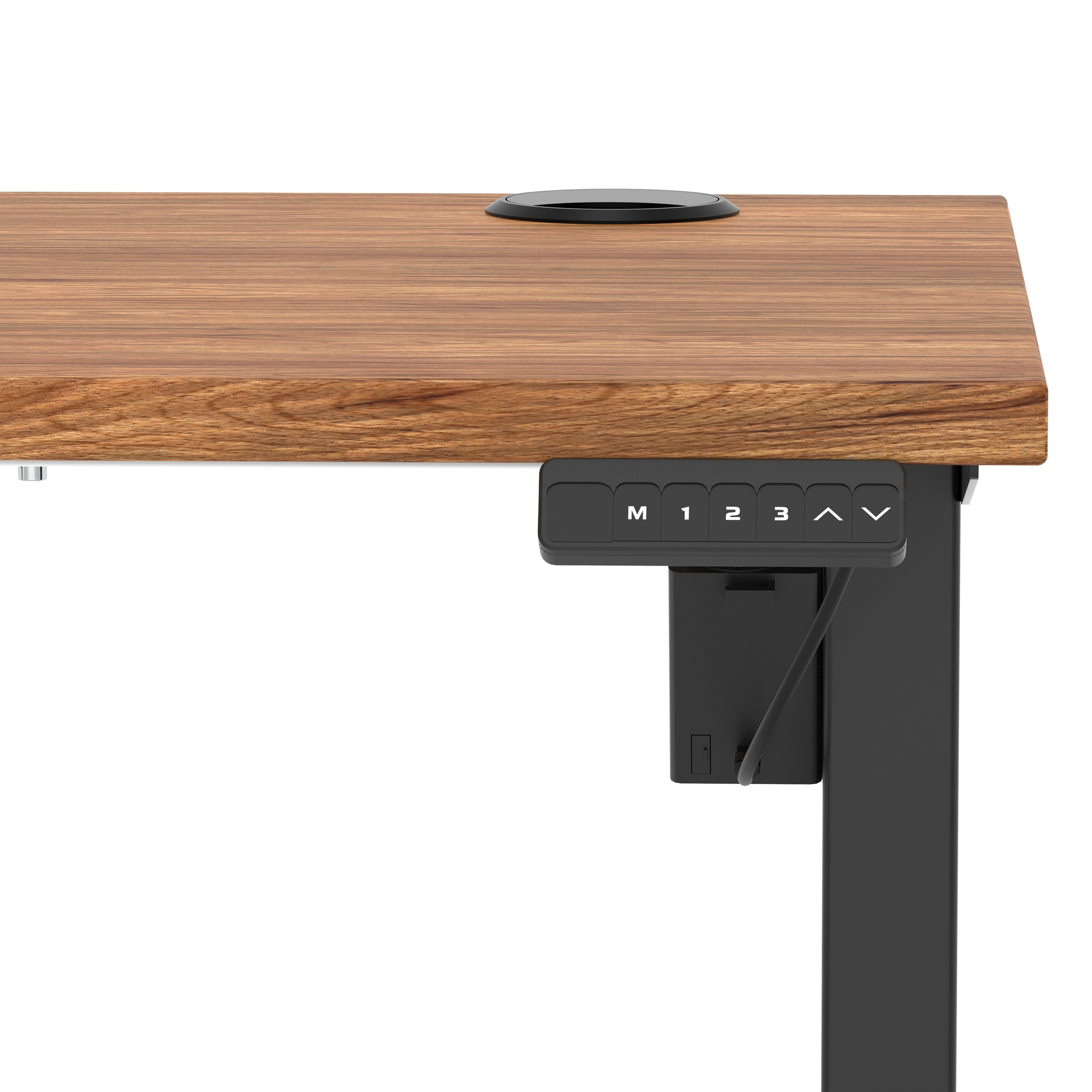 Walnut / Black Frame
