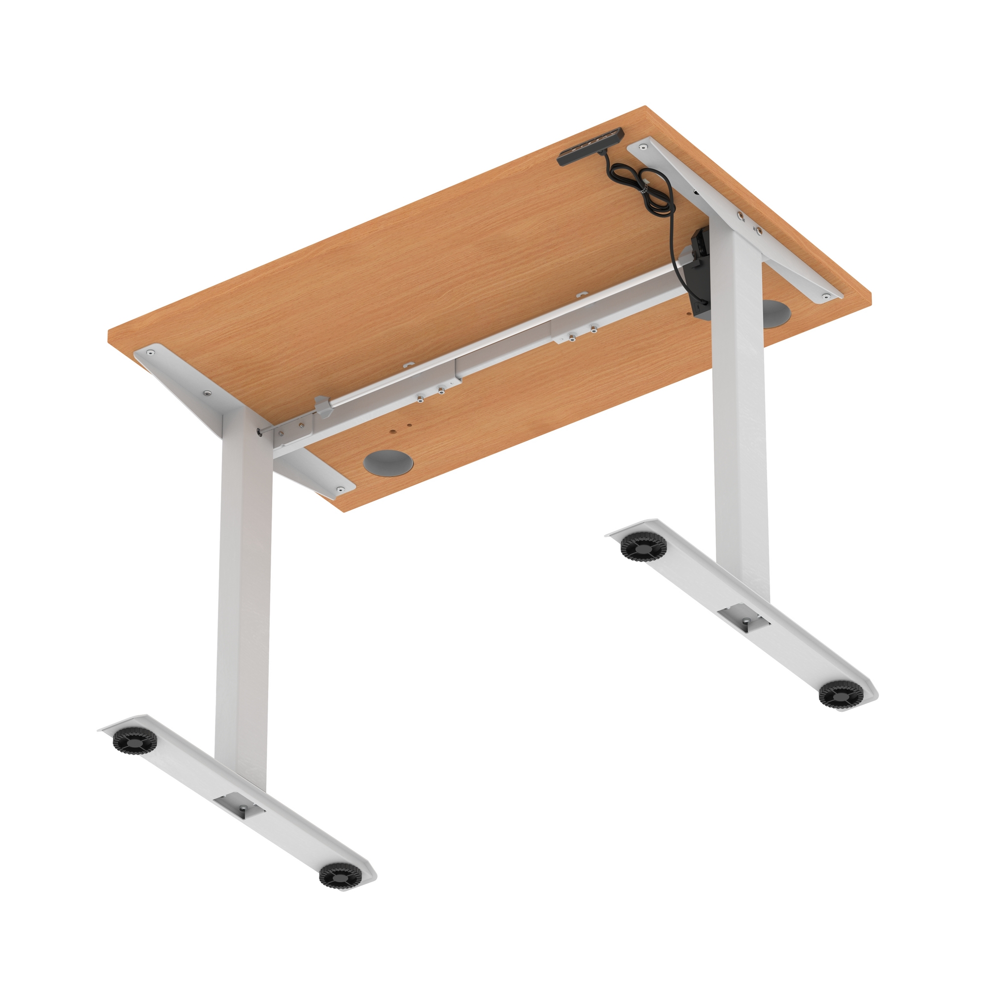 Beech / Silver Frame