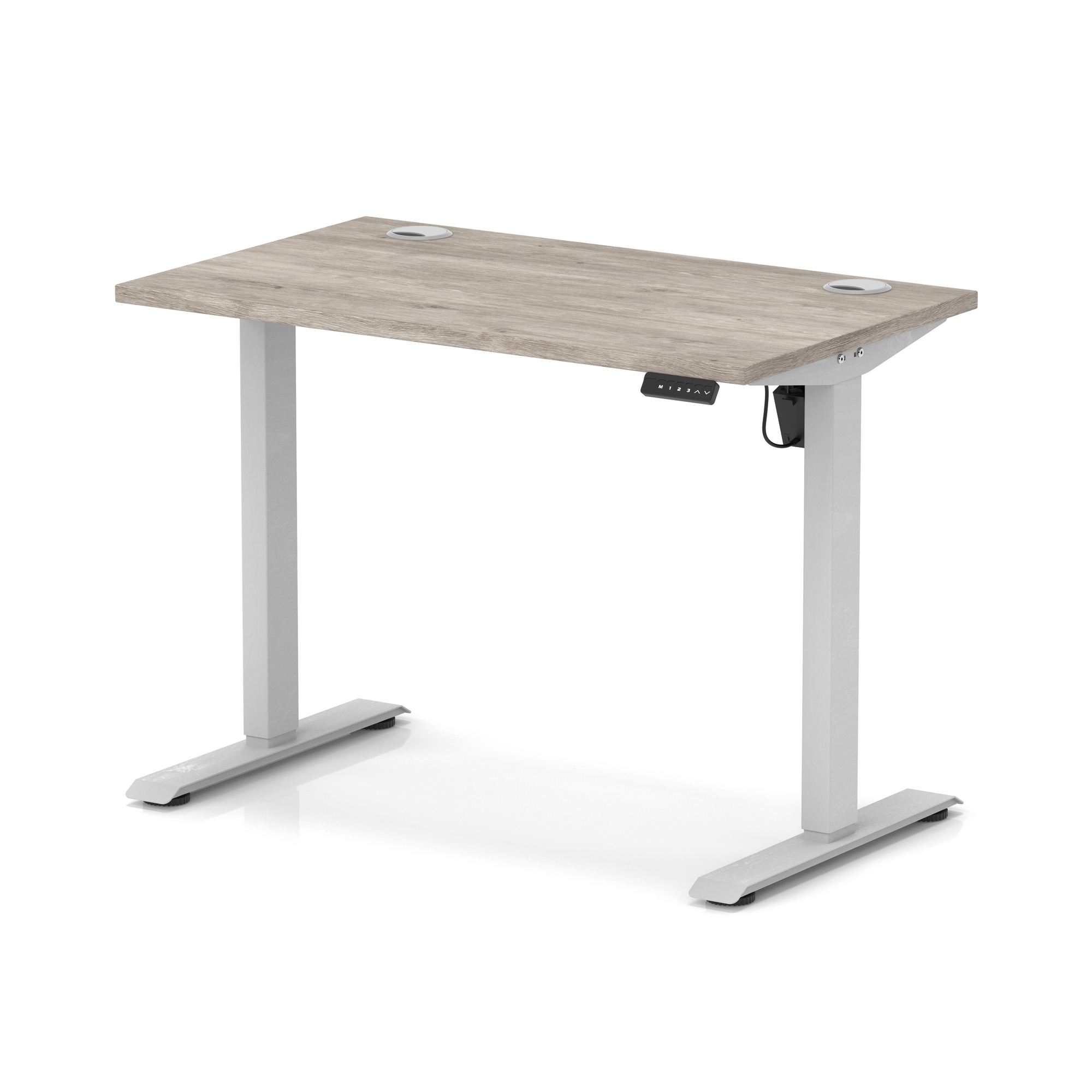 Grey Oak / Silver Frame
