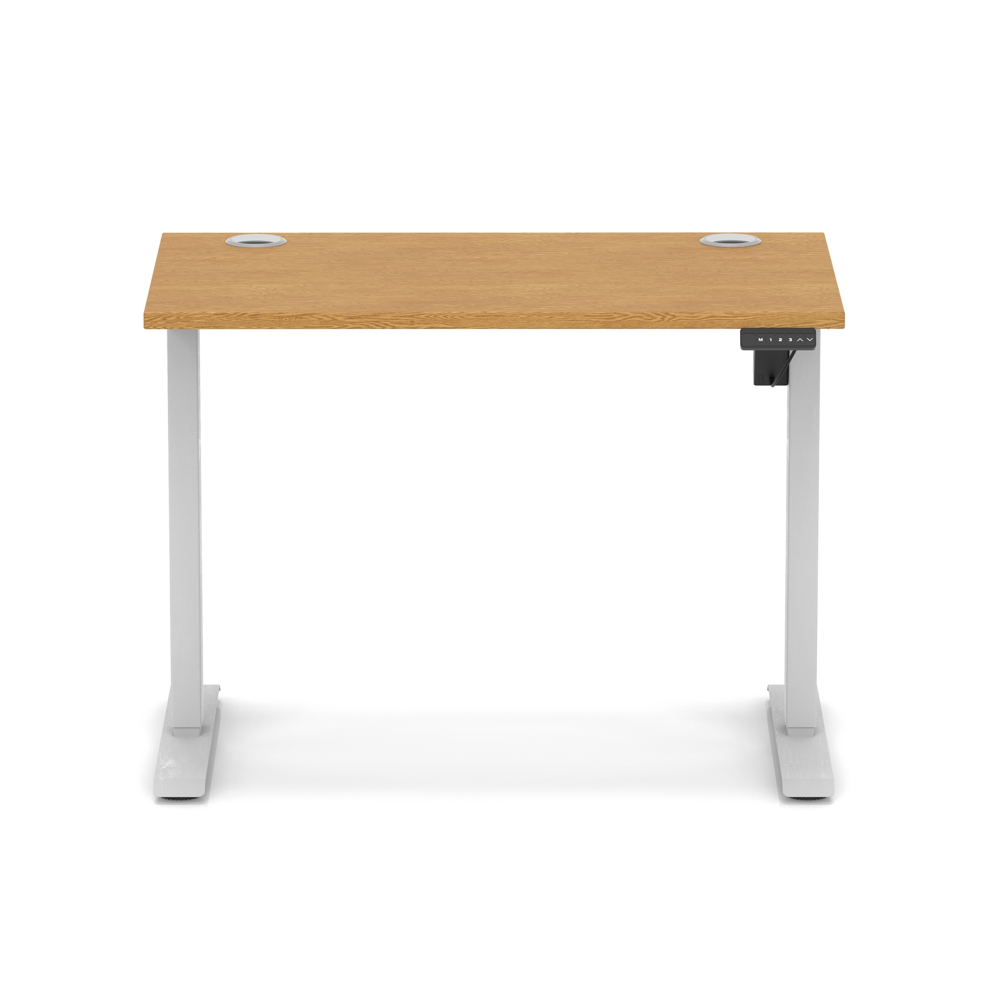 Oak / Silver Frame