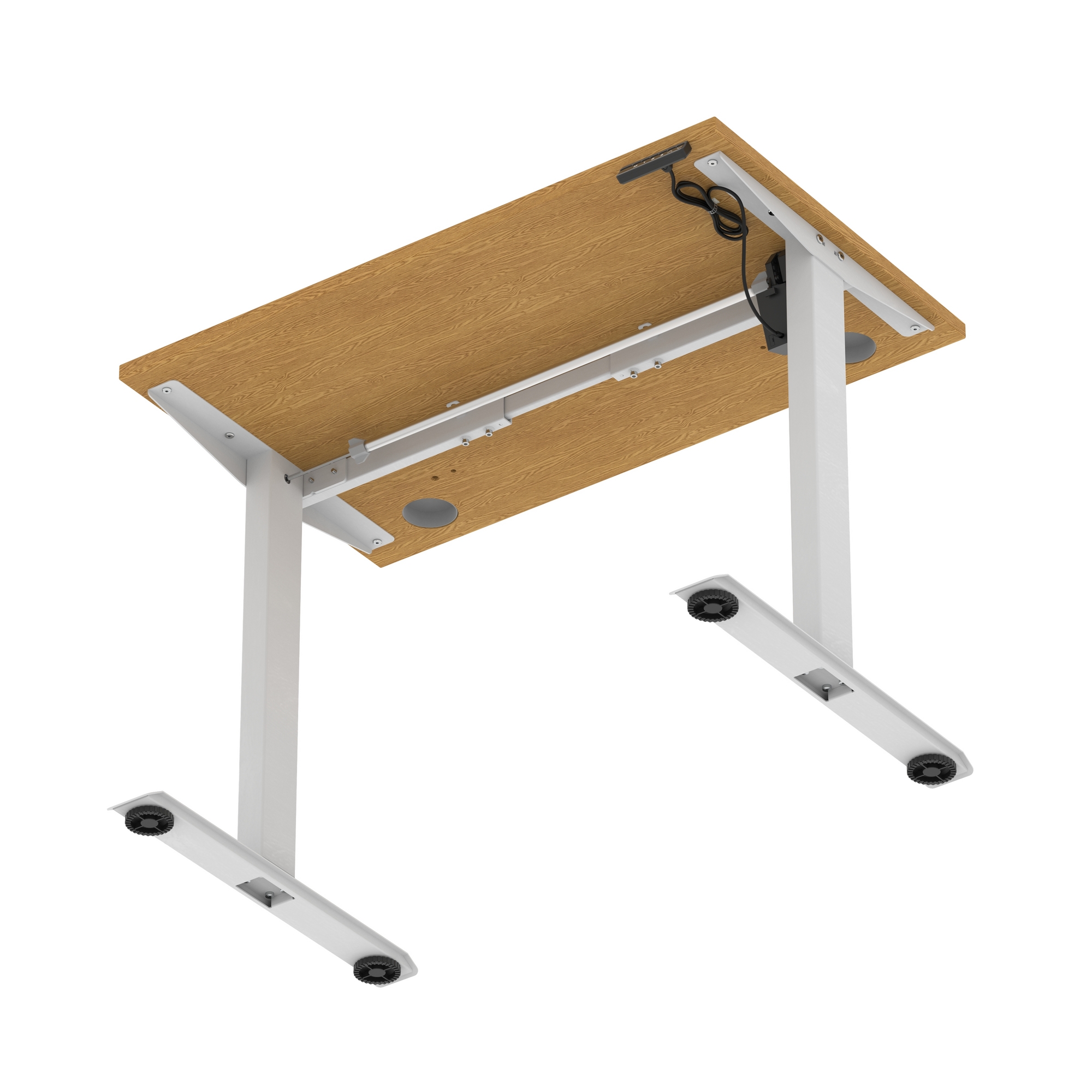 Oak / Silver Frame