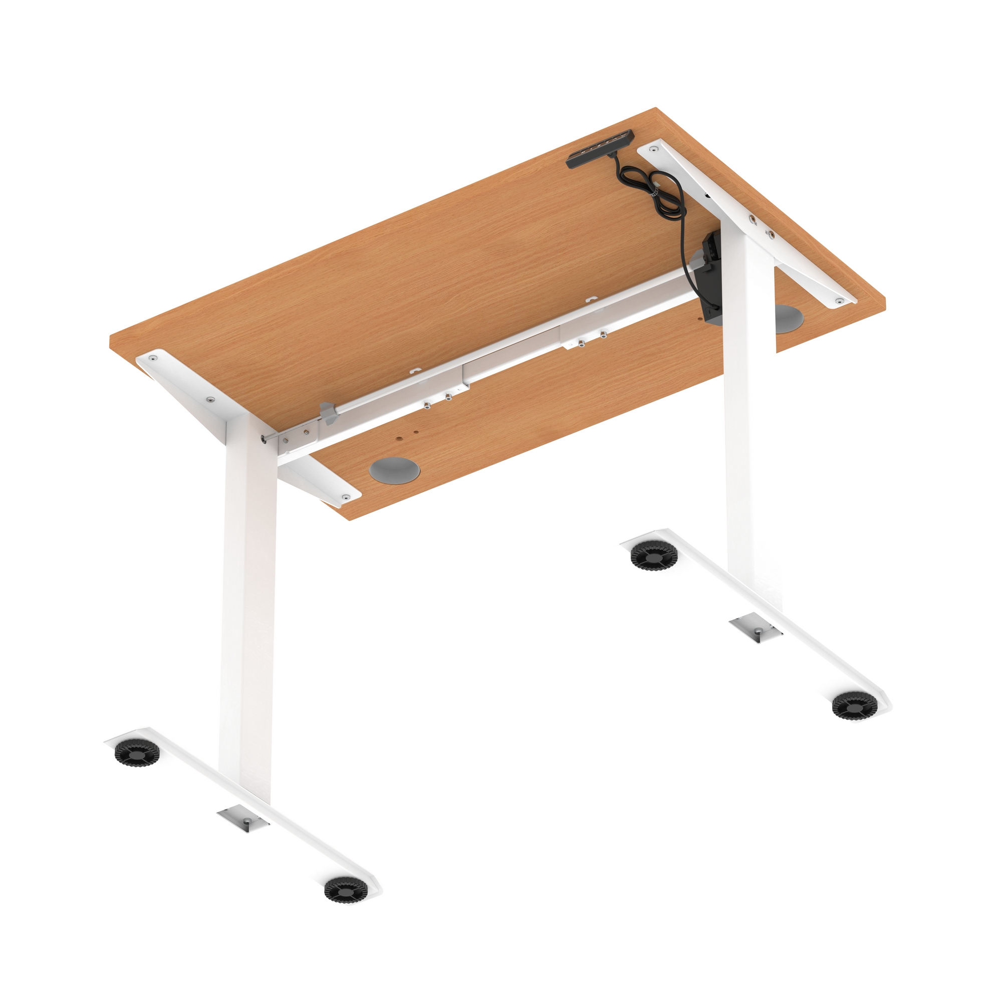 Beech / White Frame