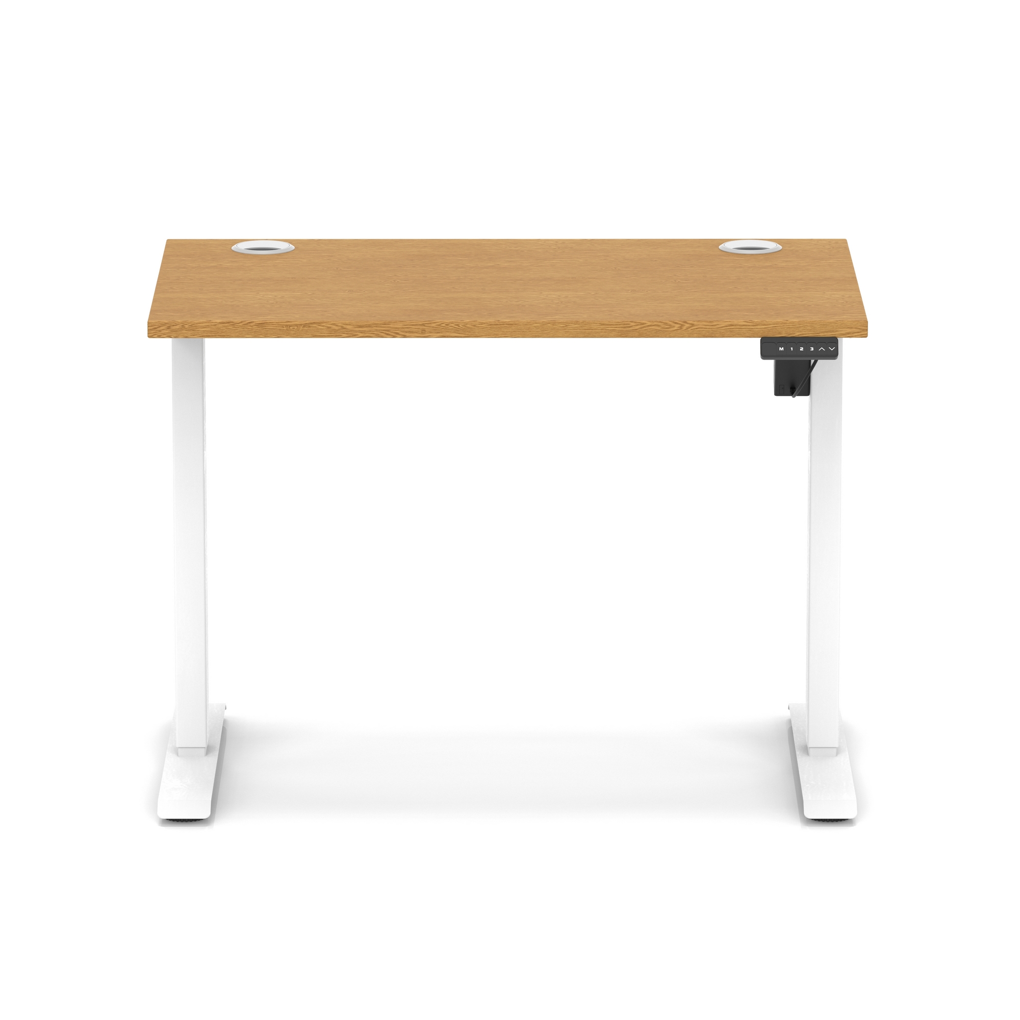 Oak / White Frame