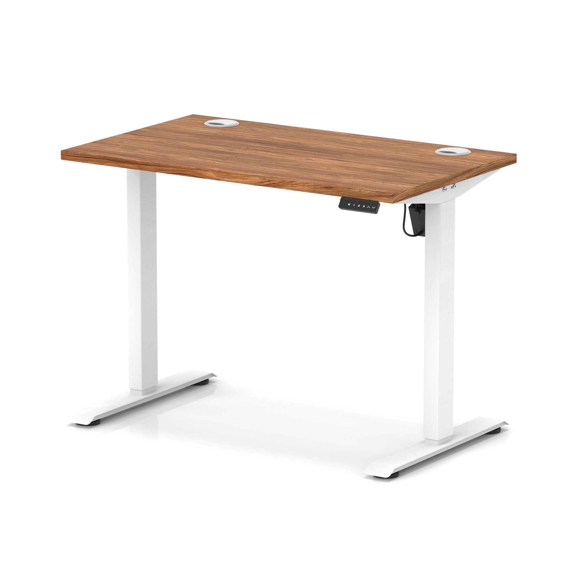 Walnut / White Frame