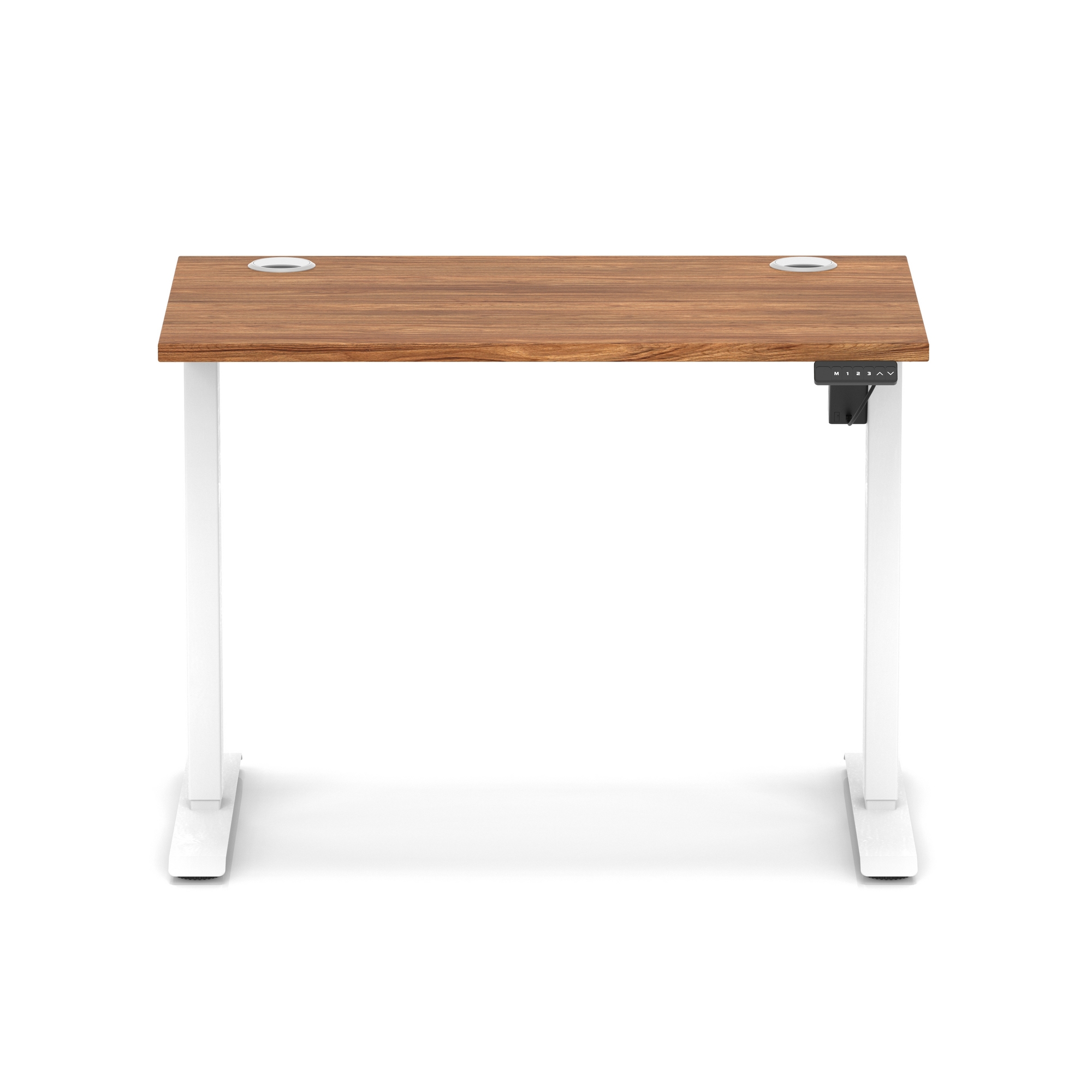 Walnut / White Frame